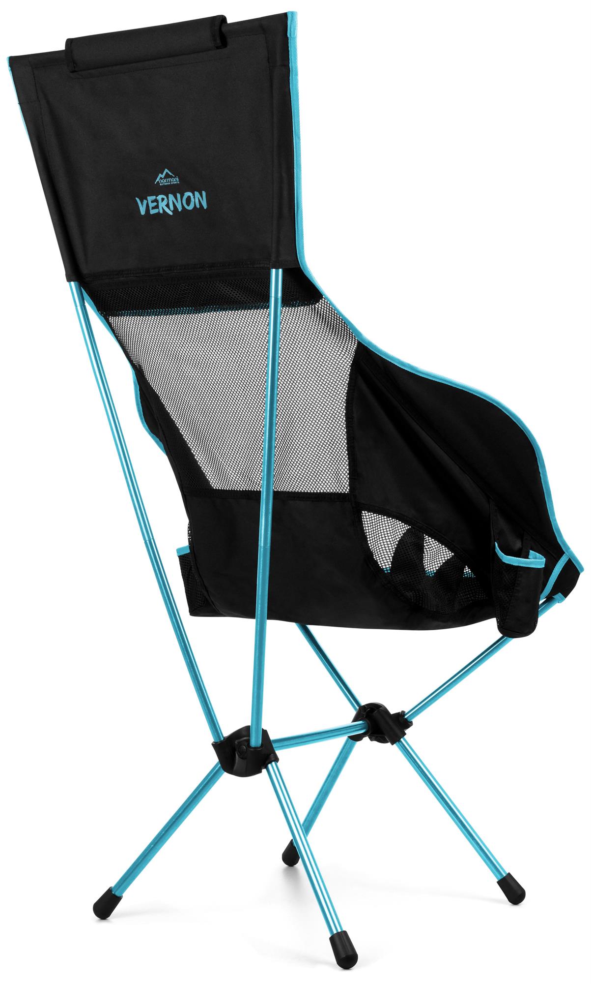 Campingstuhl Faltstuhl Strandstuhl Angelstuhl mit hoher Rückenlehne bis