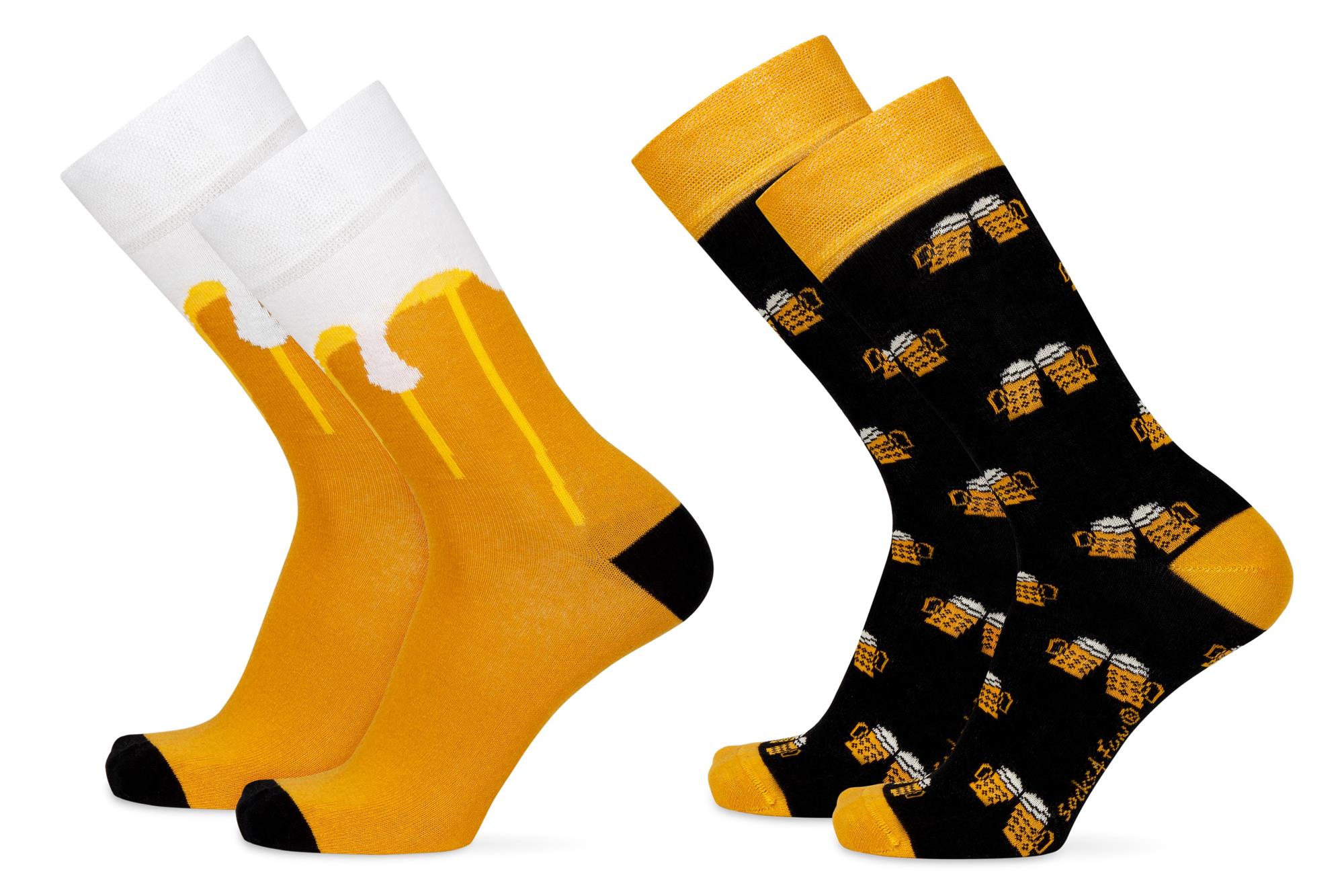 Lustige Motiv Socken aus Baumwolle 2 Paar Bunt Spaß Damen Herren Farbfroh - Bild 43 von 137
