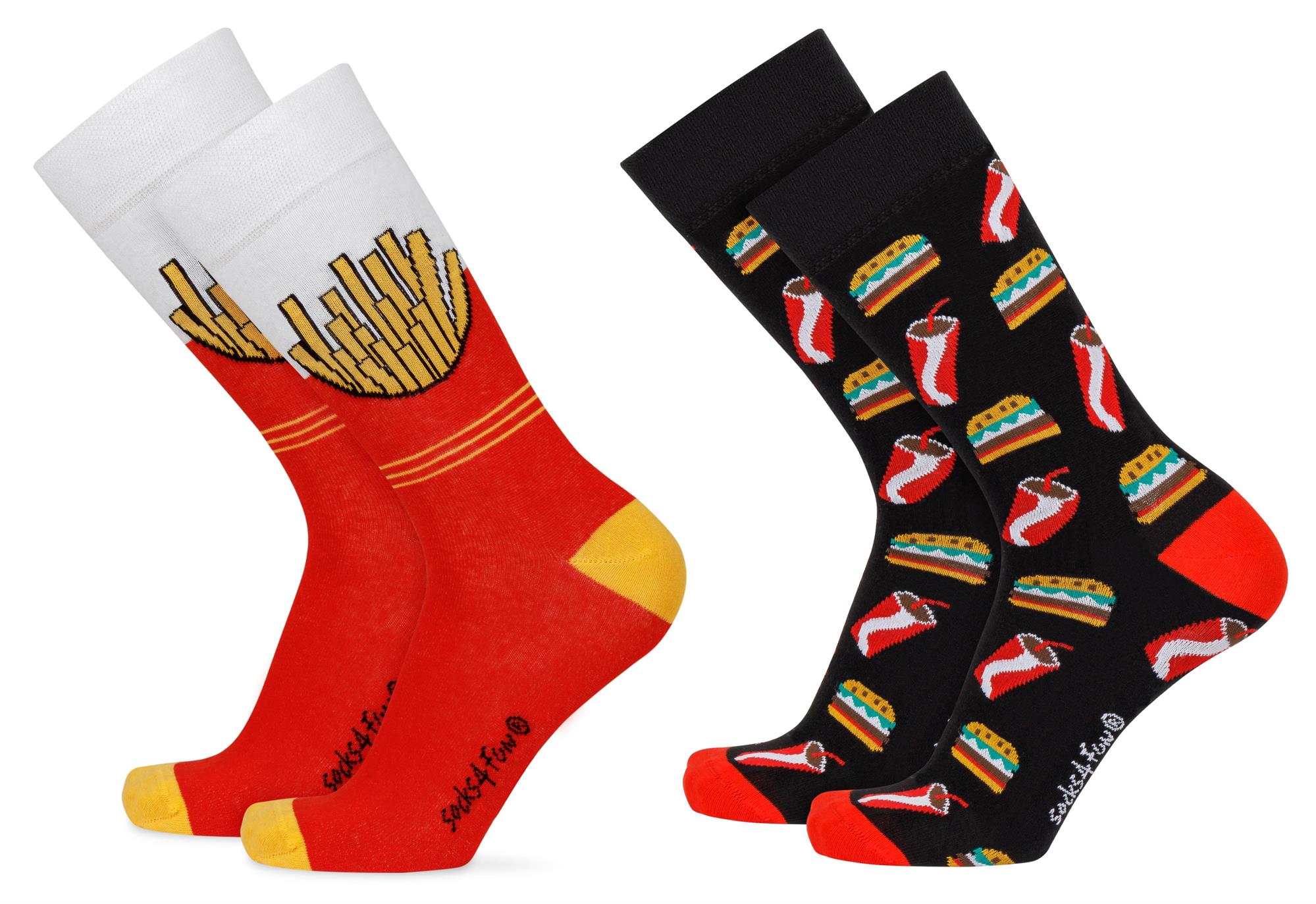 Lustige Motiv Socken aus Baumwolle 2 Paar Bunt Spaß Damen Herren Farbfroh - Bild 60 von 137