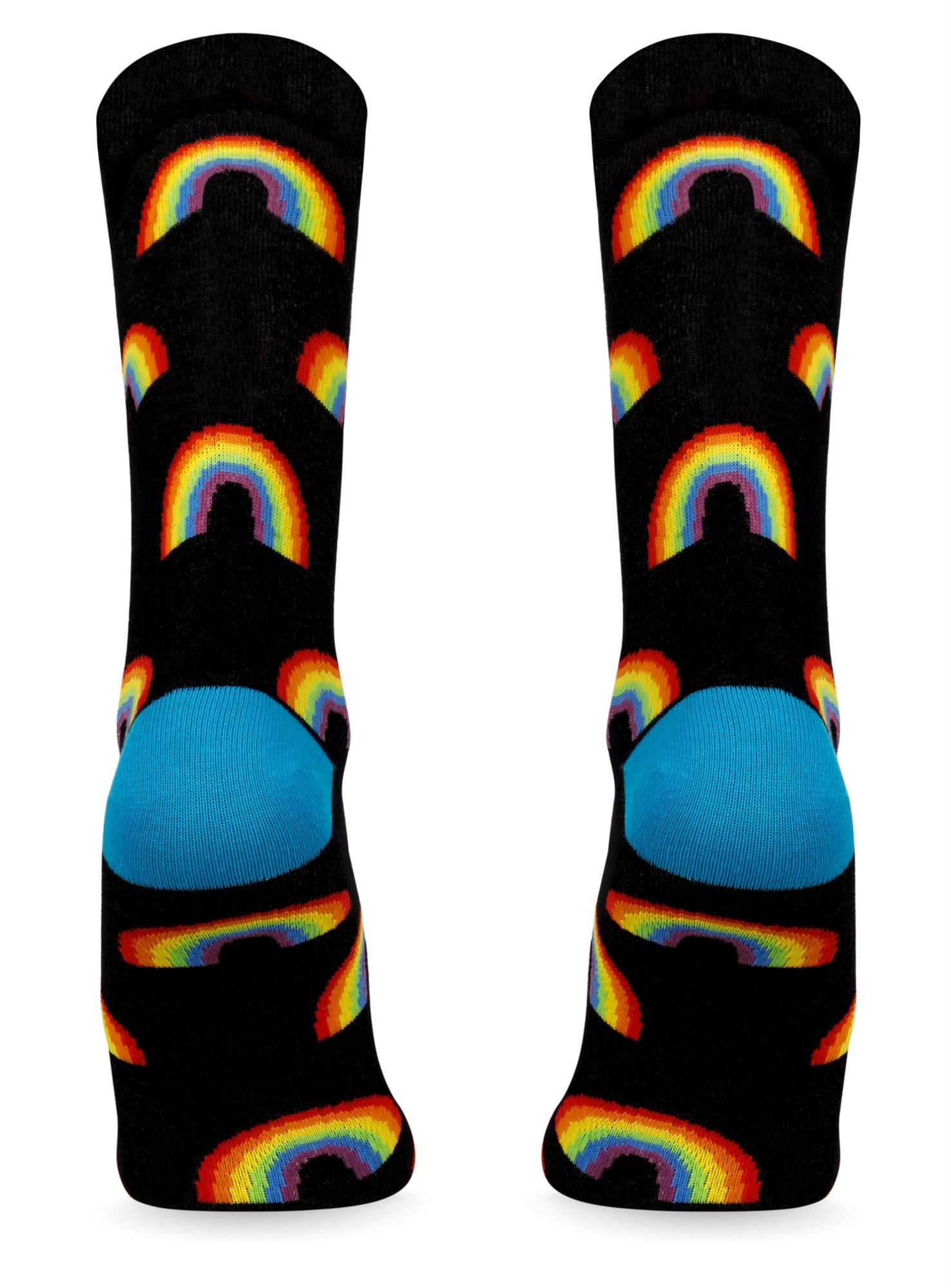 Lustige Motiv Socken aus Baumwolle 2 Paar Bunt Spaß Damen Herren Farbfroh - Bild 5 von 137