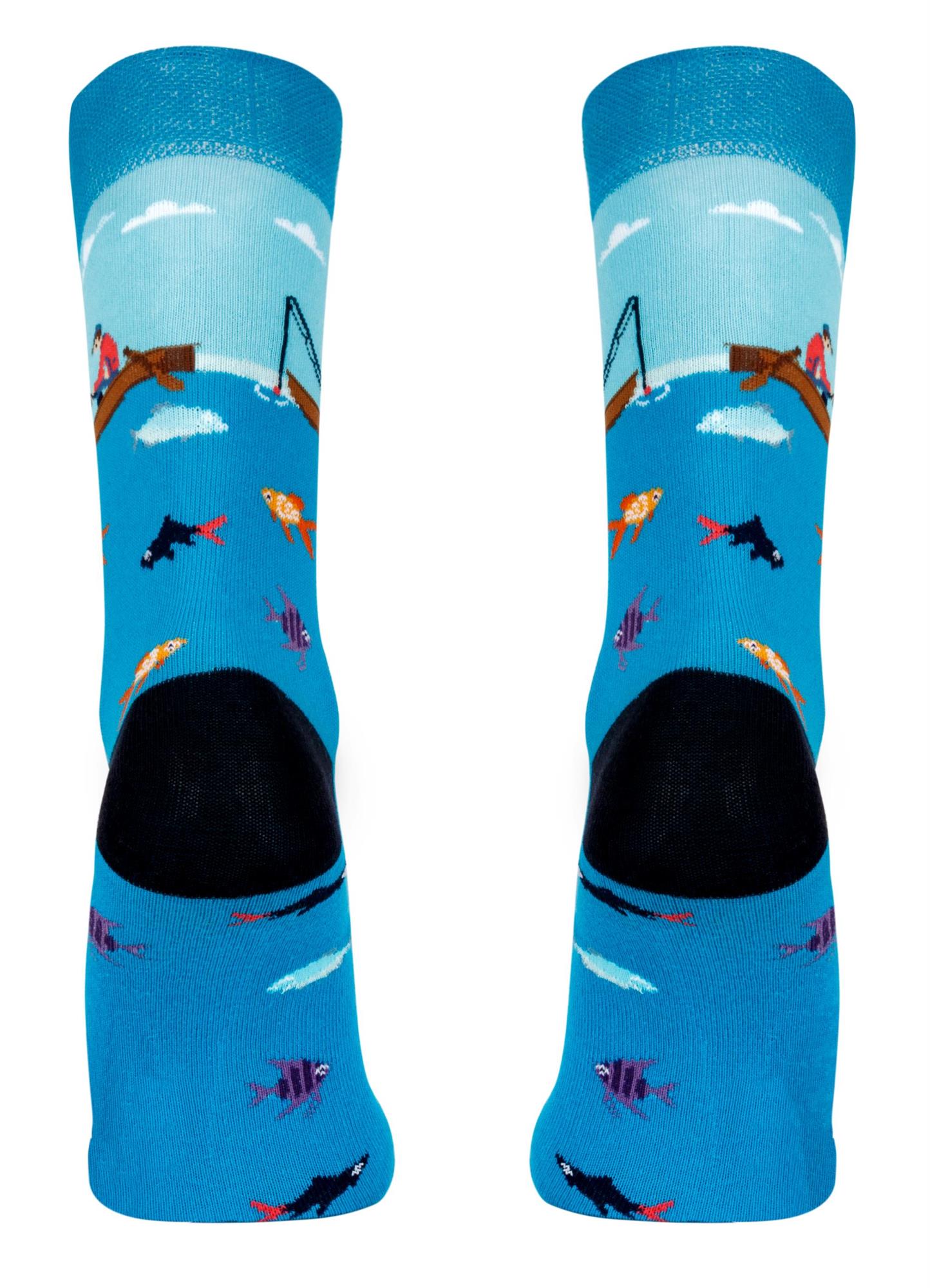 Lustige Motiv Socken aus Baumwolle 2 Paar Bunt Spaß Damen Herren Farbfroh - Bild 73 von 137
