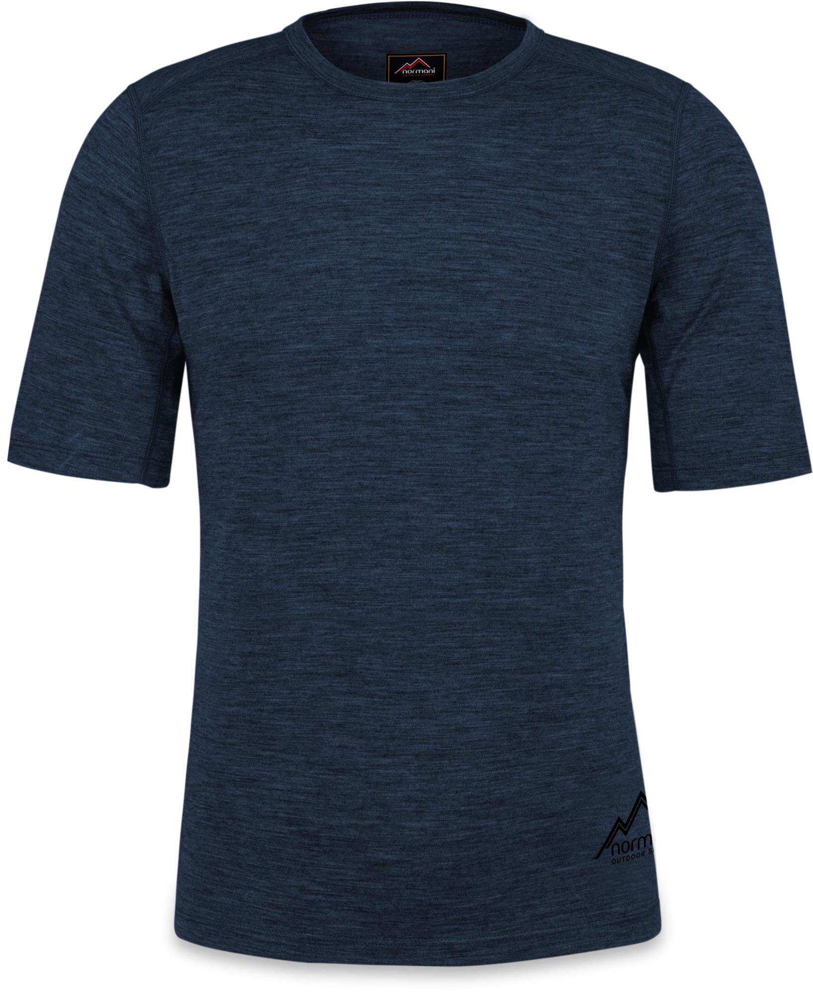 Herren Merino T-Shirt Kurzarm Short Sleeve Oberteil aus 100 Bio Merinowolle
