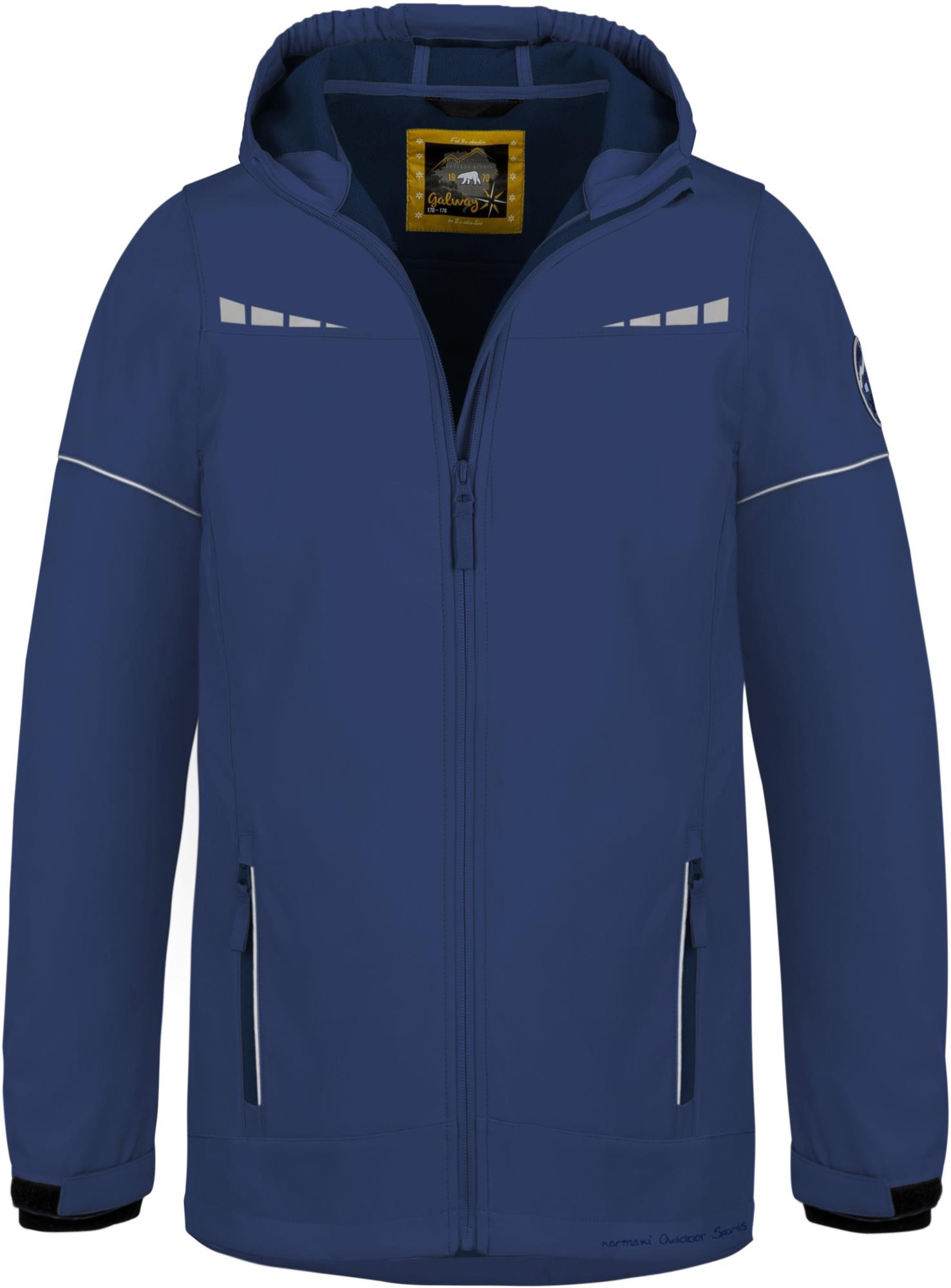 Kinder Softshelljacke wasserdichte Winterjacke mit Fleecefutter Junge Mädchen - Bild 7 von 33