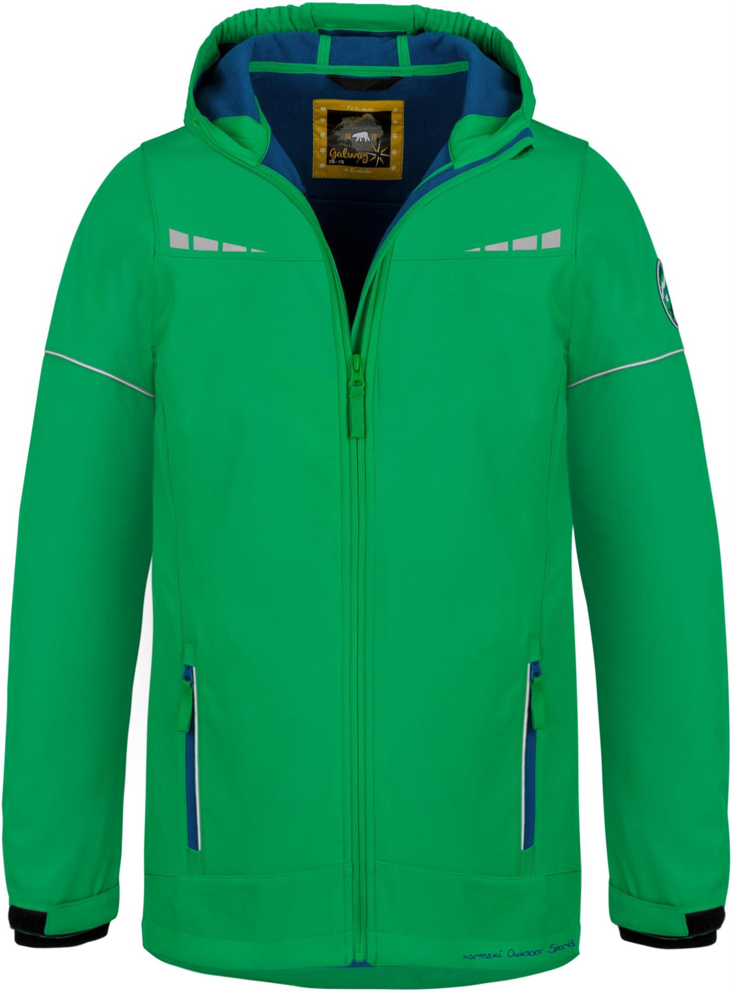 Kinder Softshelljacke wasserdichte Winterjacke mit Fleecefutter Junge Mädchen - Bild 11 von 33