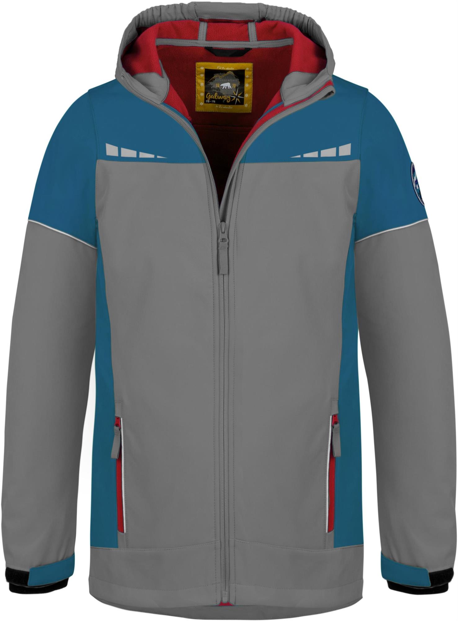 Kinder Softshelljacke wasserdichte Winterjacke mit Fleecefutter Junge Mädchen - Bild 27 von 33