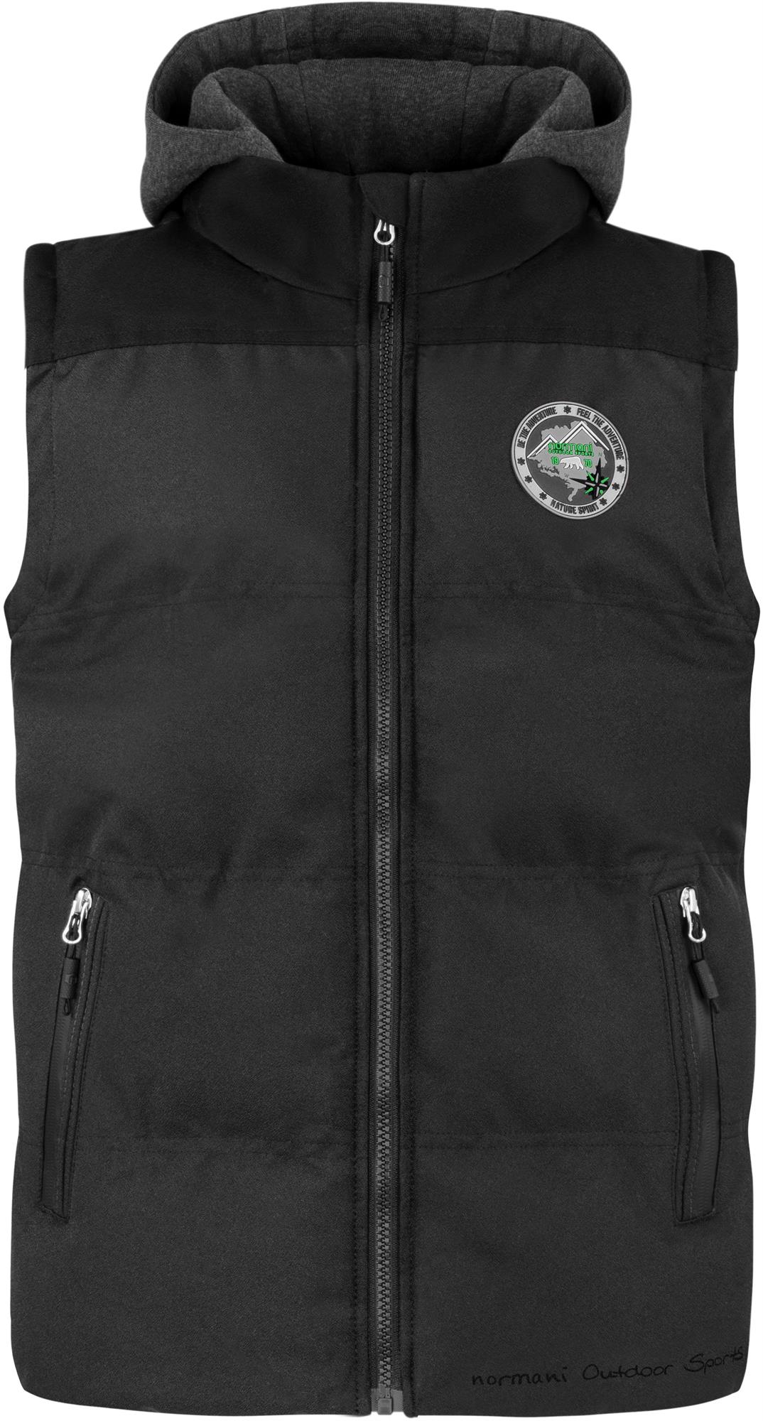 Kinder Winterweste Steppweste Outdoor Weste mit Kapuze Ärmellose Jacke - Bild 14 von 25