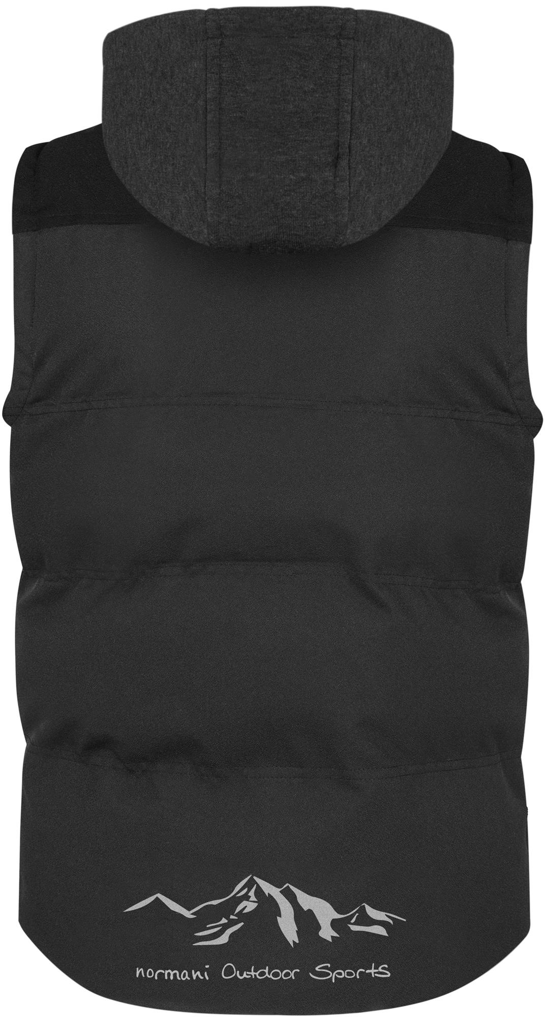 Kinder Winterweste Steppweste Outdoor Weste mit Kapuze Ärmellose Jacke - Bild 17 von 25