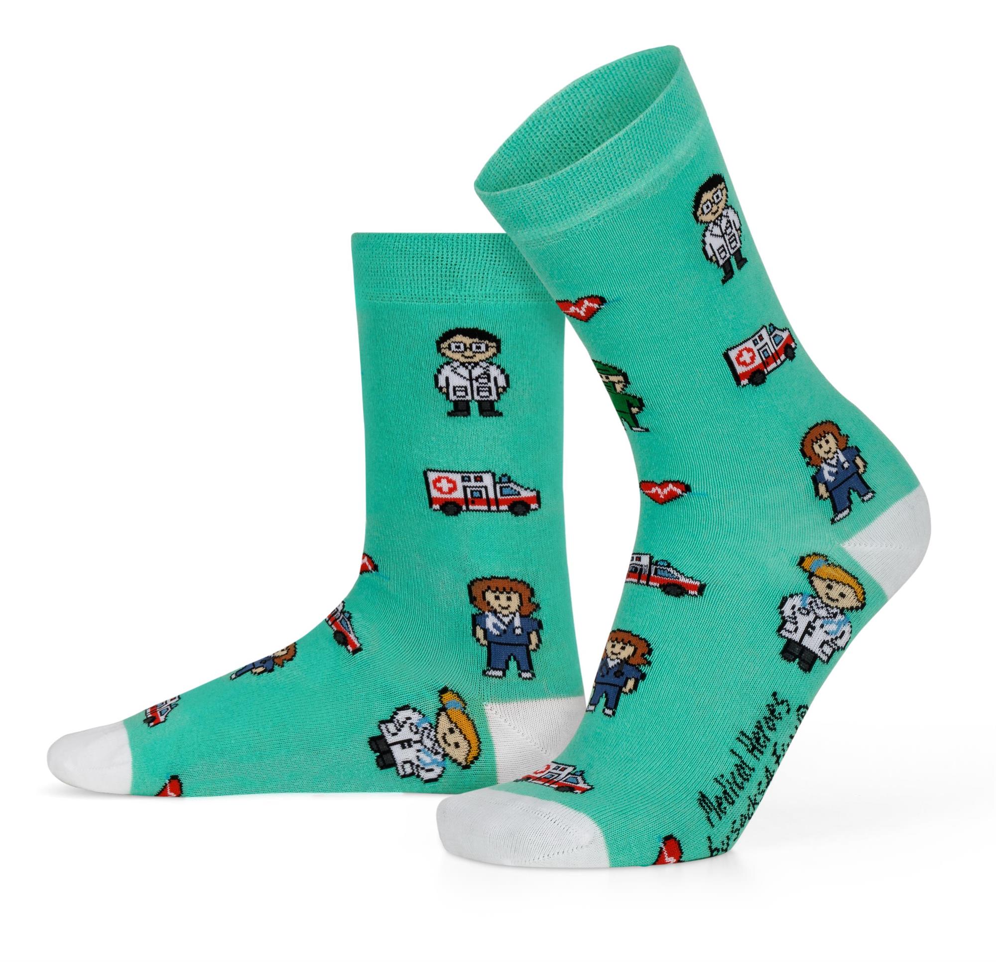 Lustige Motiv Socken aus Baumwolle 2 Paar Bunt Spaß Damen Herren Farbfroh - Bild 82 von 137