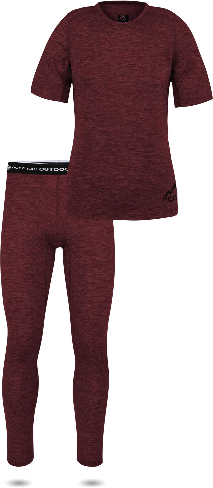 Damen Merino-Thermounterwäsche Garnitur Outdoor Sport Set 100% Merinowolle  - Bild 11 von 19