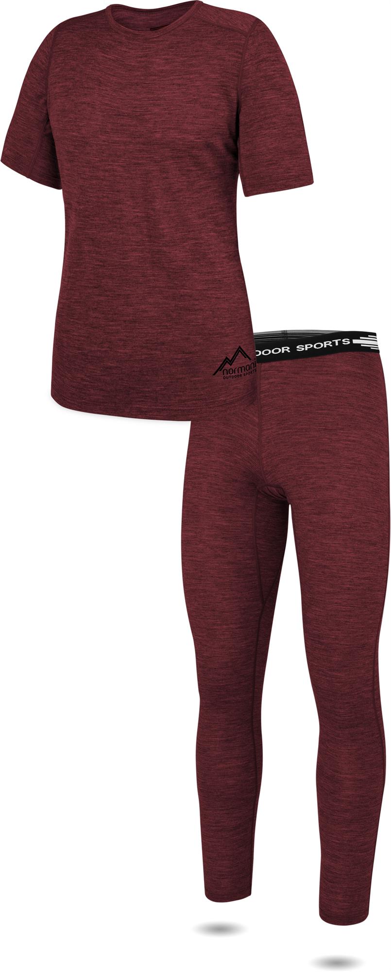 Damen Merino-Thermounterwäsche Garnitur Outdoor Sport Set 100% Merinowolle  - Bild 12 von 19