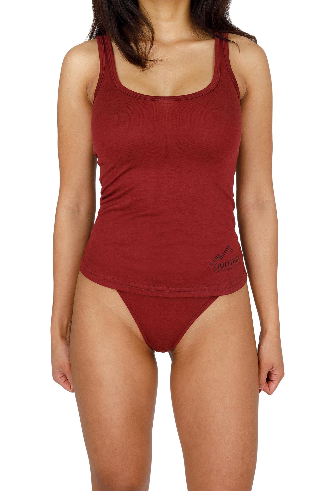 Damen Merino Tanktop Unterhemd Unterwäsche aus 100% Bio-Merinowolle - Bild 5 von 22