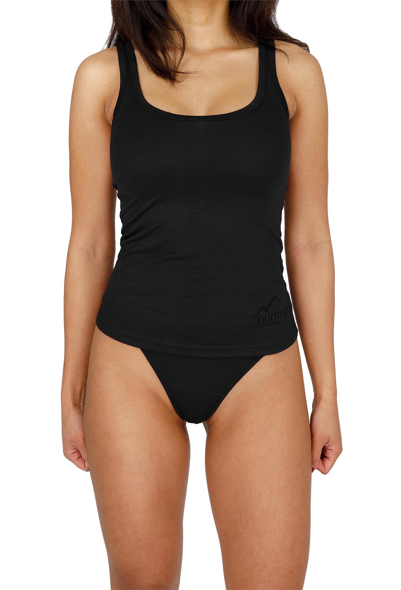 Damen Merino Tanktop Unterhemd Unterwäsche aus 100% Bio-Merinowolle - Bild 2 von 22
