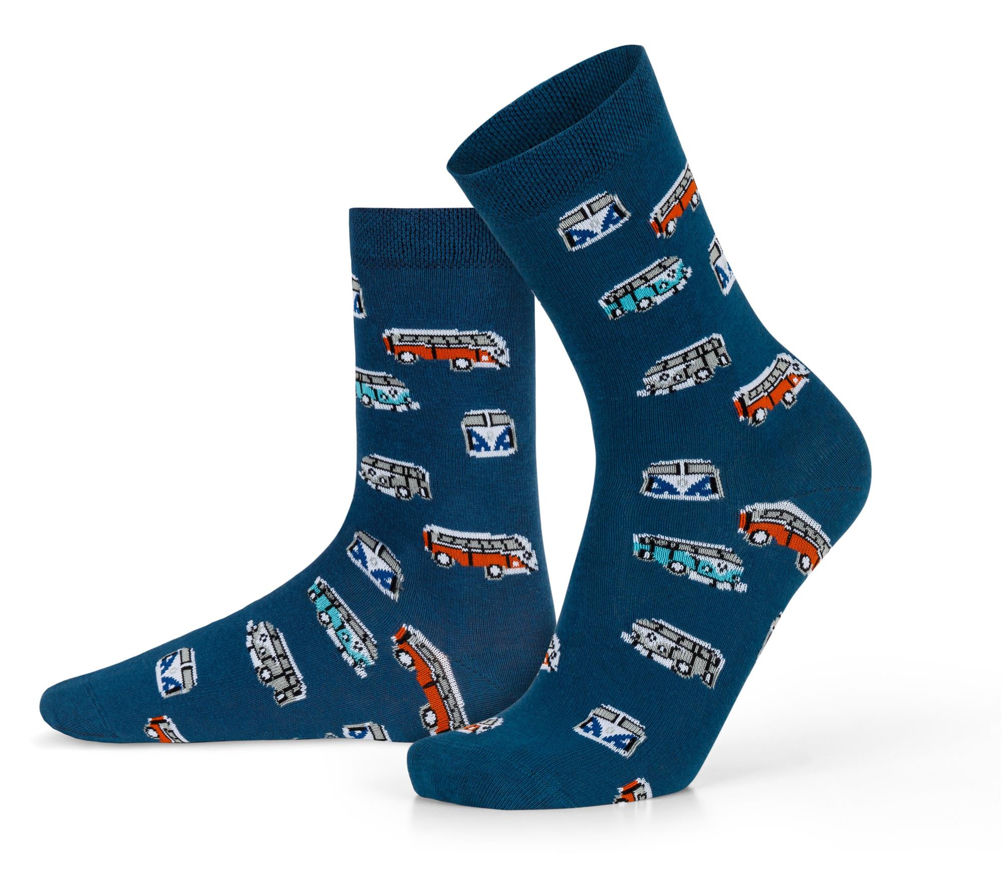 Lustige Motiv Socken aus Baumwolle 2 Paar Bunt Spaß Damen Herren Farbfroh - Bild 90 von 137