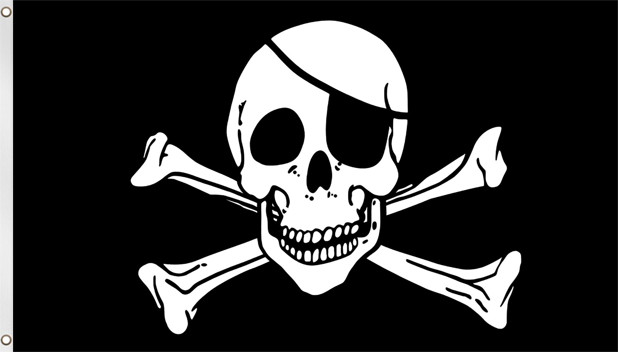 Wikinger Fahne Flagge Raven Piraten 90x150 cm Hissfahne Hißfahne mit Ösen Flag 