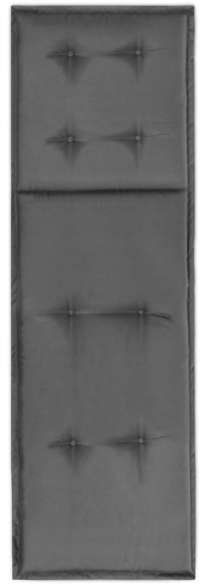 2 Gartenliegen Auflagen für Sonnenliegen - Wasserdichte Liege-polster 195x55 cm