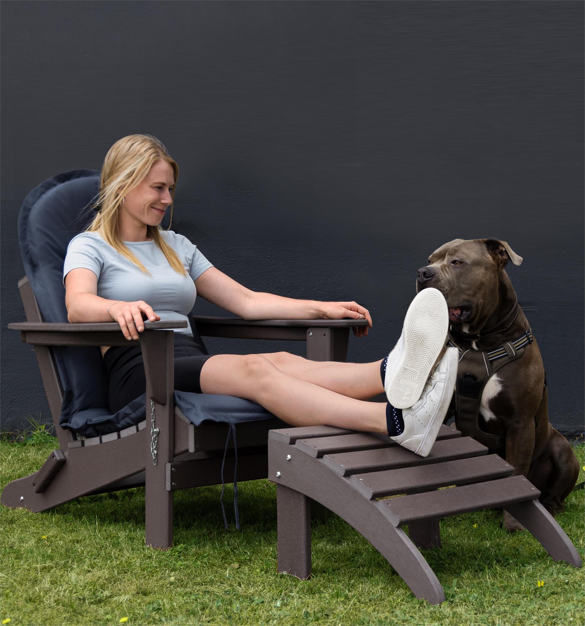 Stuhlauflage für Adirondack Gartenstühle - Maßgeschneiderte Outdoor Auflage