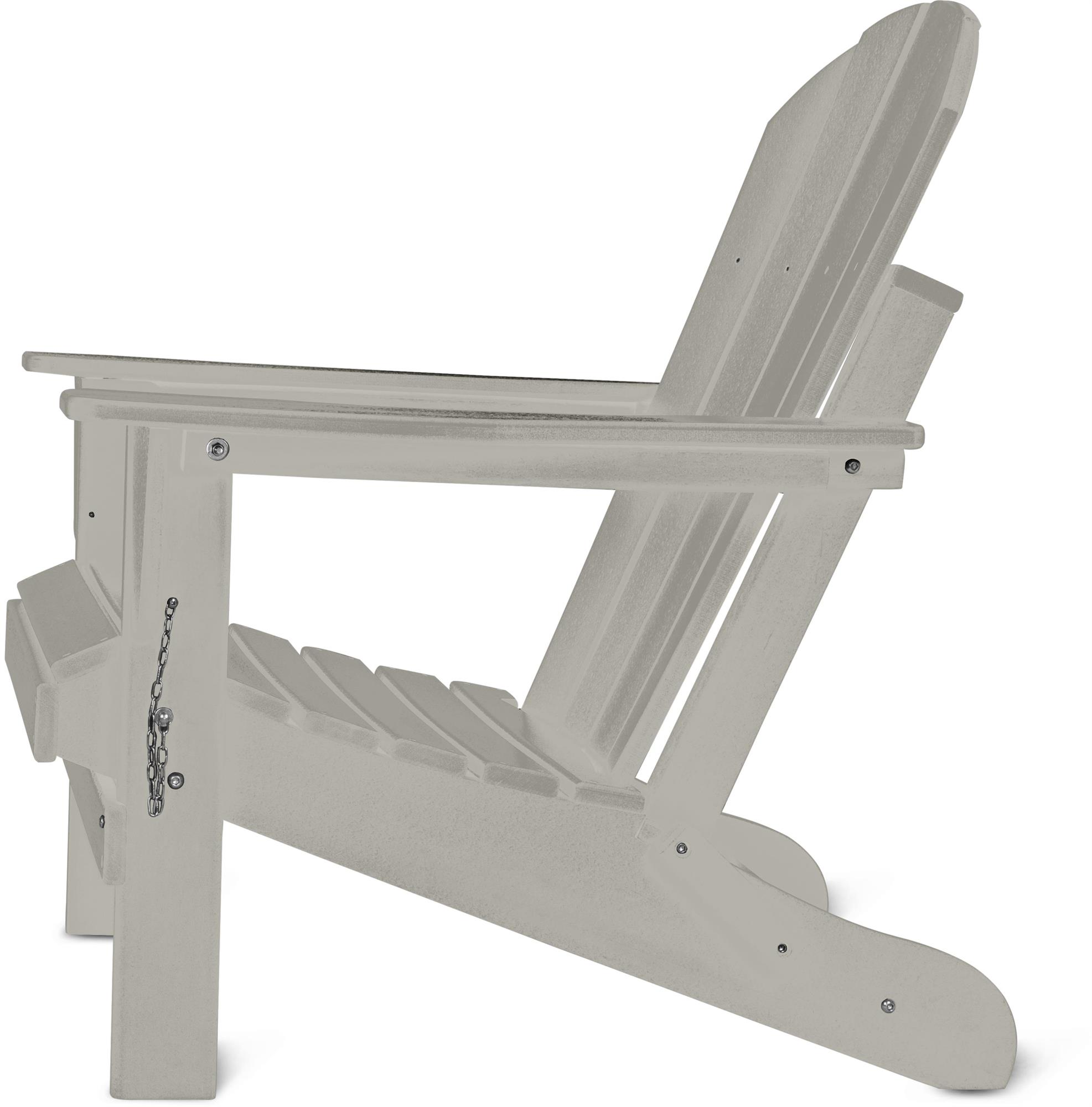 Original Adirondack Gartenstuhl Faltbarer Outdoor Stuhl aus recyceltem Material - Bild 33 von 37