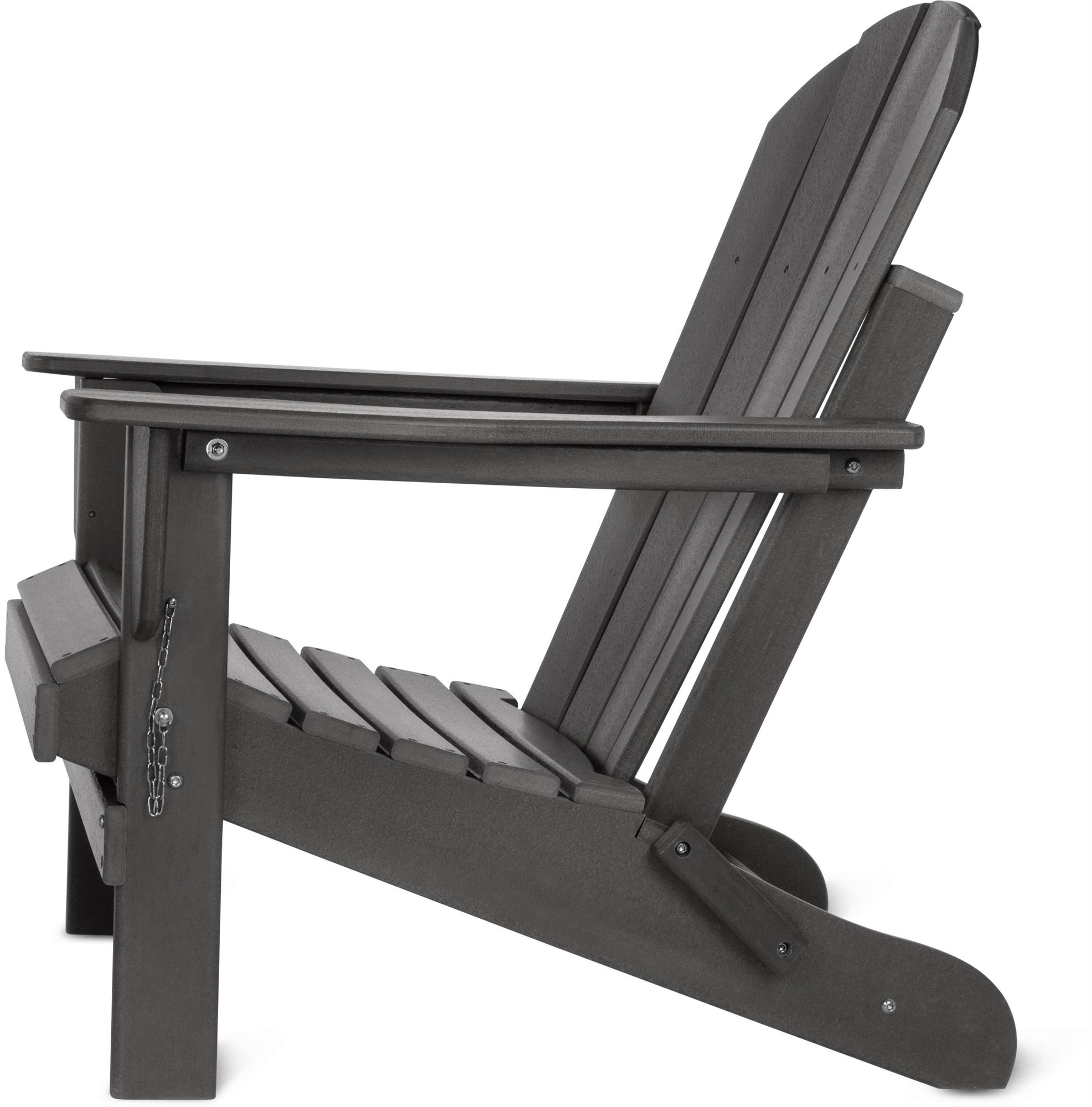 Original Adirondack Gartenstuhl Faltbarer Outdoor Stuhl aus recyceltem Material - Bild 15 von 37