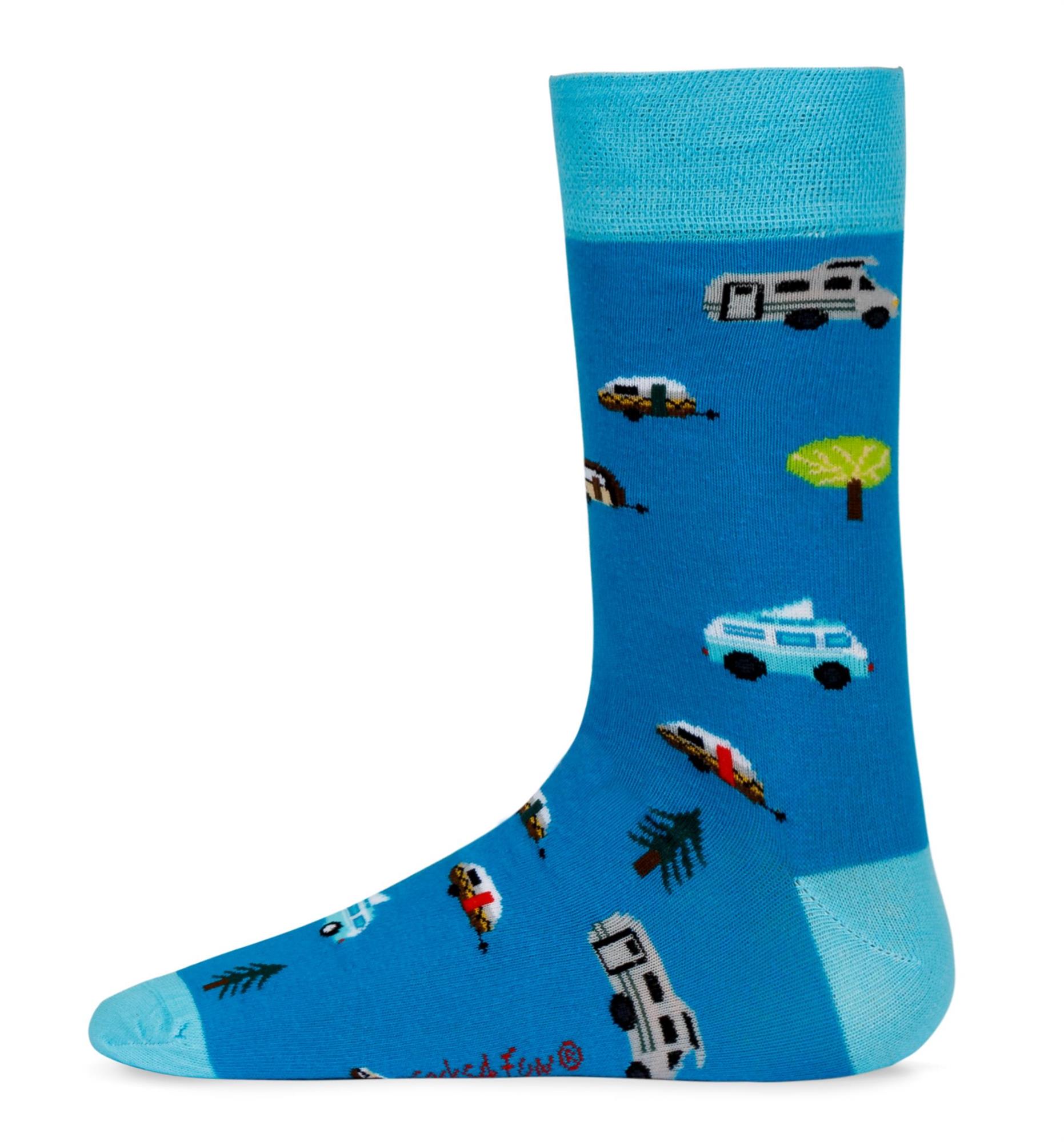 Lustige Motiv Socken aus Baumwolle 2 Paar Bunt Spaß Damen Herren Farbfroh - Bild 13 von 137