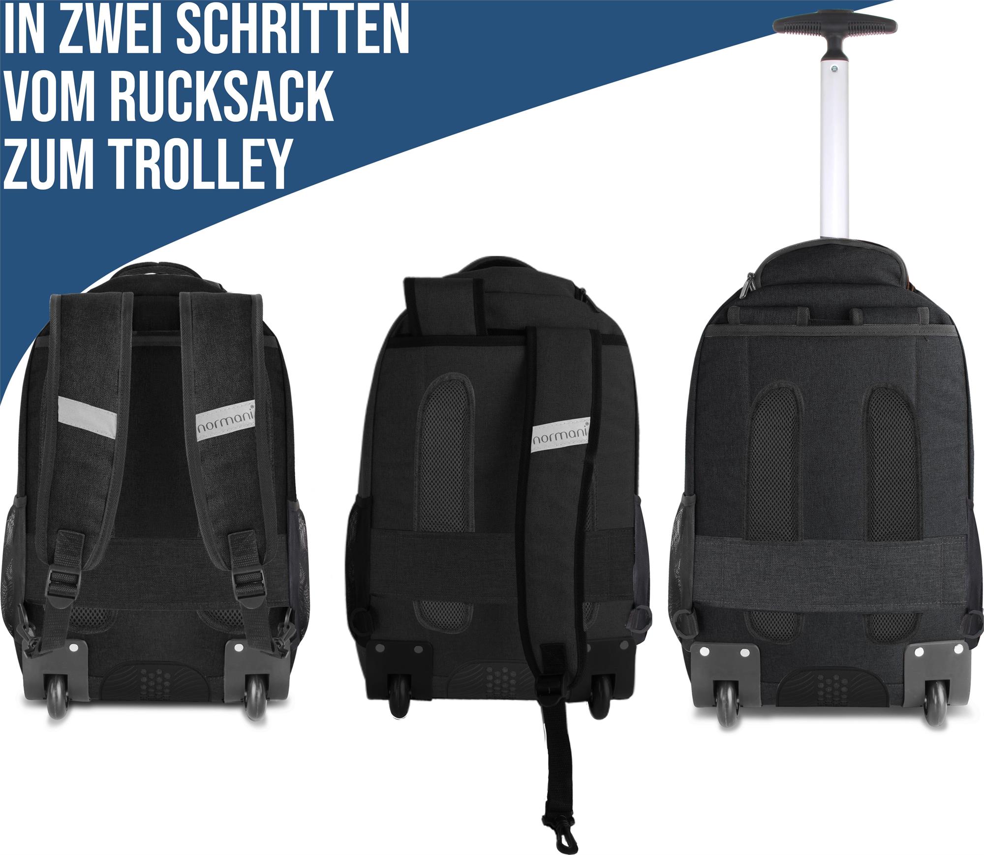 Rucksack „Yori“ mit Trolleyfunktion 30 Liter | 4986D88F - Bild 52 von 71