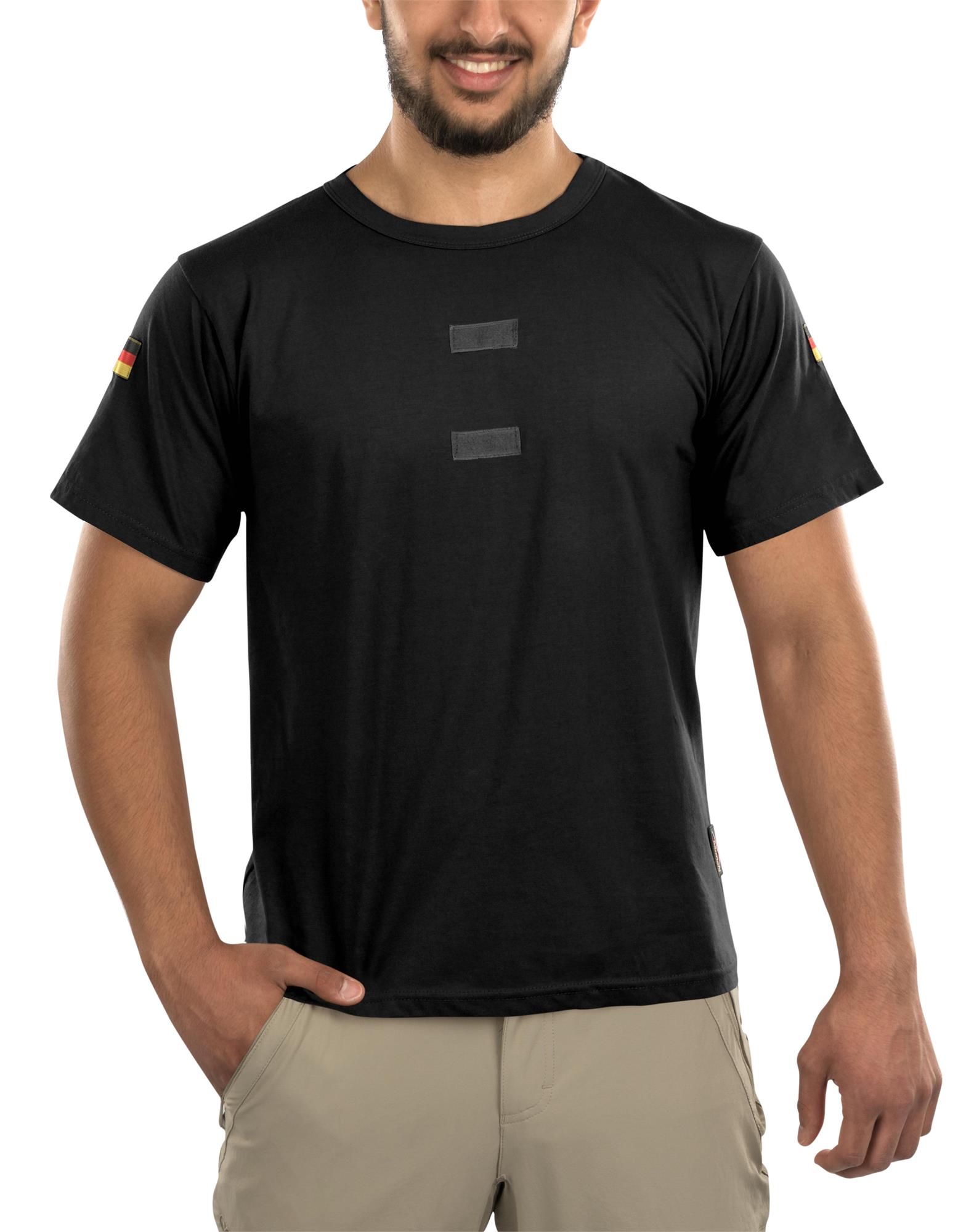 Herren Tactical T-Shirt "Tropen" mit deutschem Nationalitätsabzeichen - Bild 3 von 29