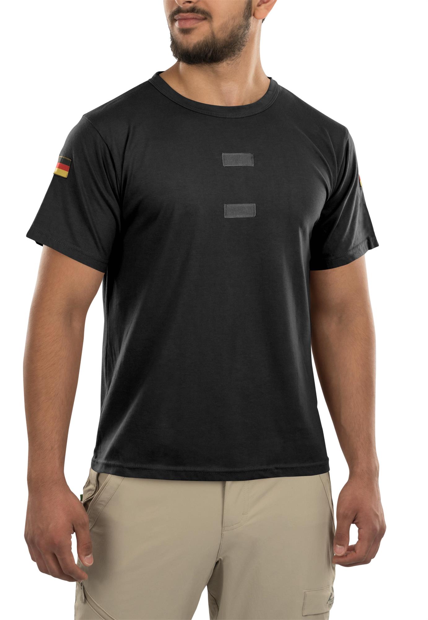 Herren Tactical T-Shirt "Tropen" mit deutschem Nationalitätsabzeichen - Bild 4 von 29