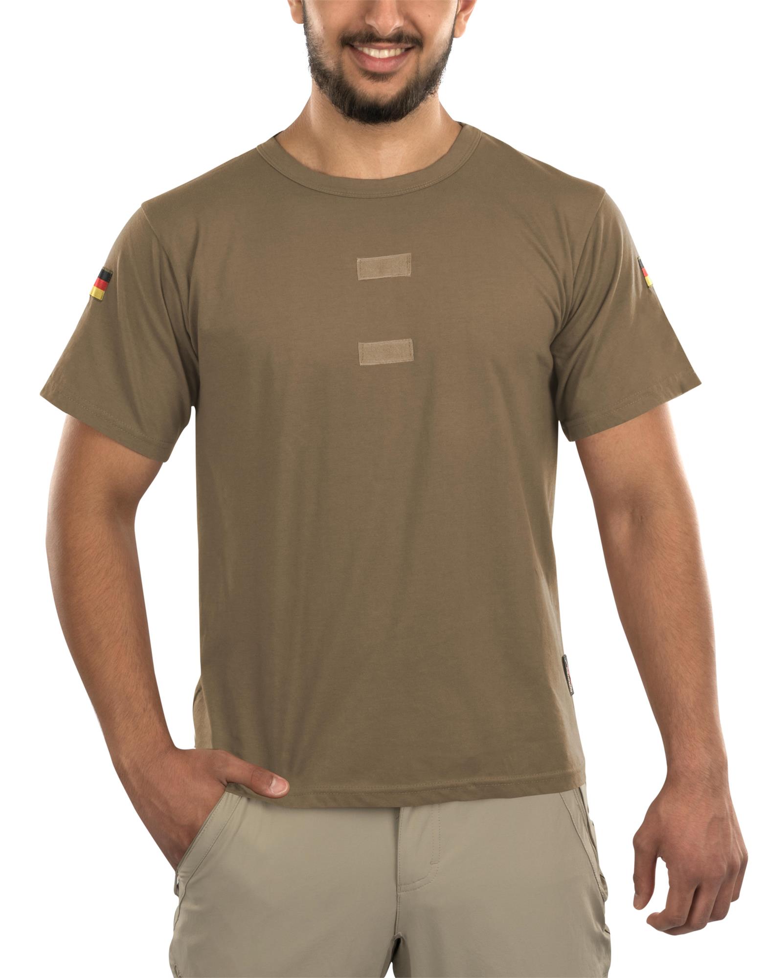Herren Tactical T-Shirt "Tropen" mit deutschem Nationalitätsabzeichen - Bild 11 von 29