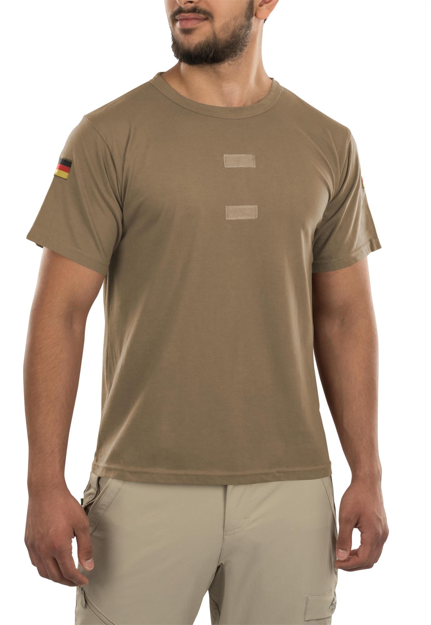Herren Tactical T-Shirt "Tropen" mit deutschem Nationalitätsabzeichen - Bild 12 von 29