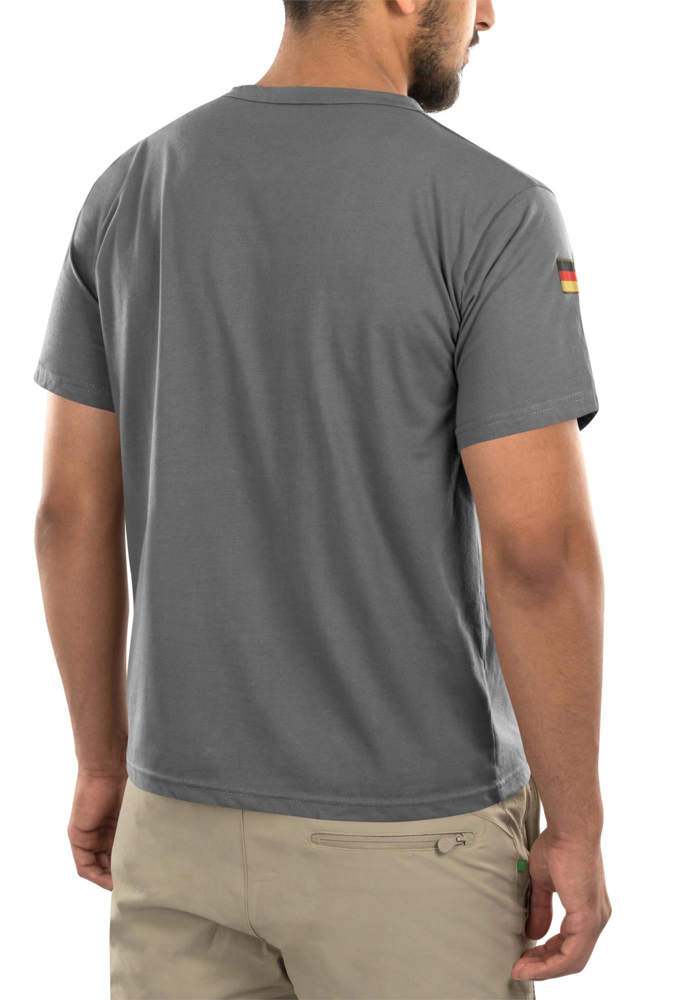 Herren Tactical T-Shirt "Tropen" mit deutschem Nationalitätsabzeichen - Bild 25 von 29