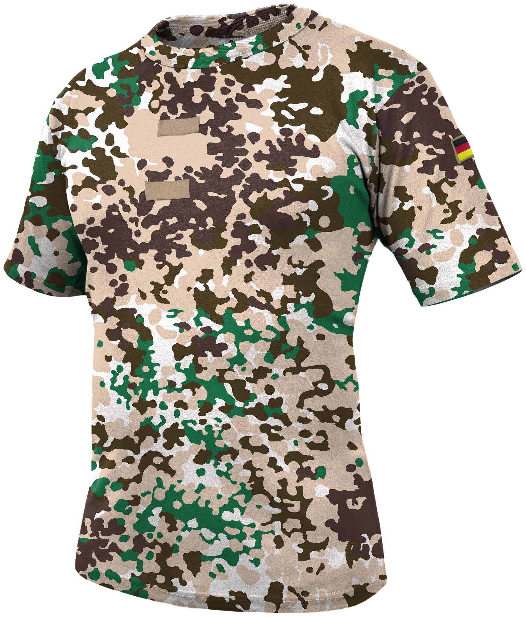 Herren Tactical T-Shirt "Tropen" mit deutschem Nationalitätsabzeichen - Bild 26 von 29