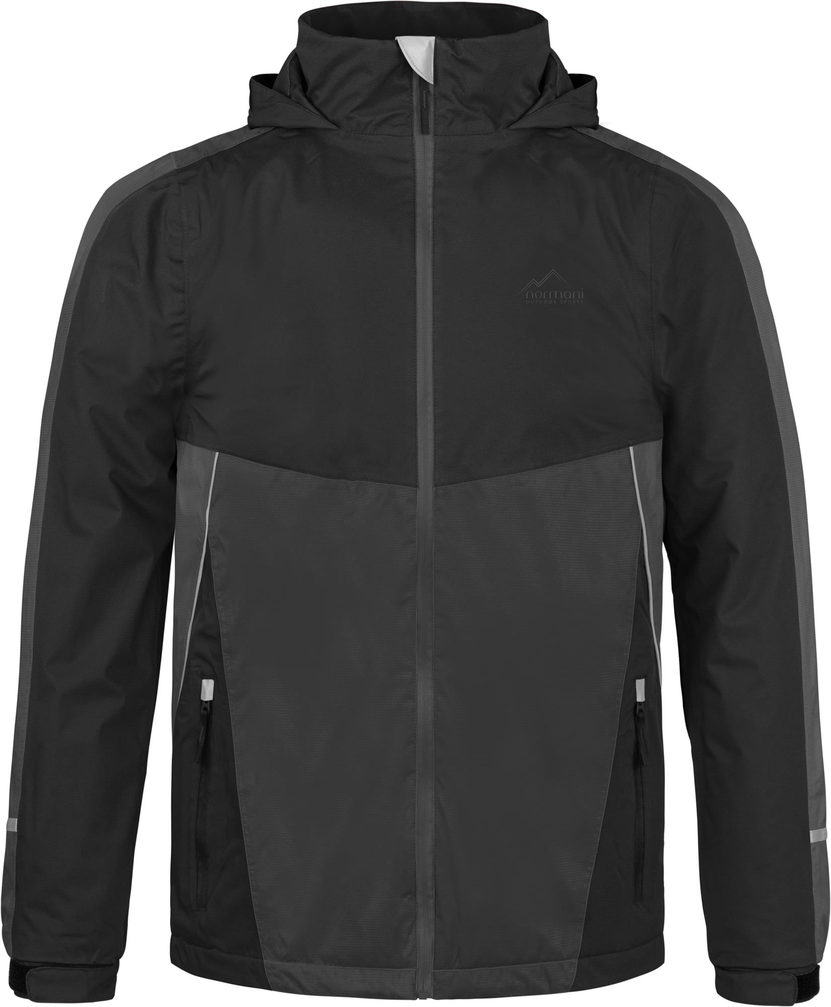 Kinder Regenjacke Wasserdichte Winterjacke mit Fleecefutter
