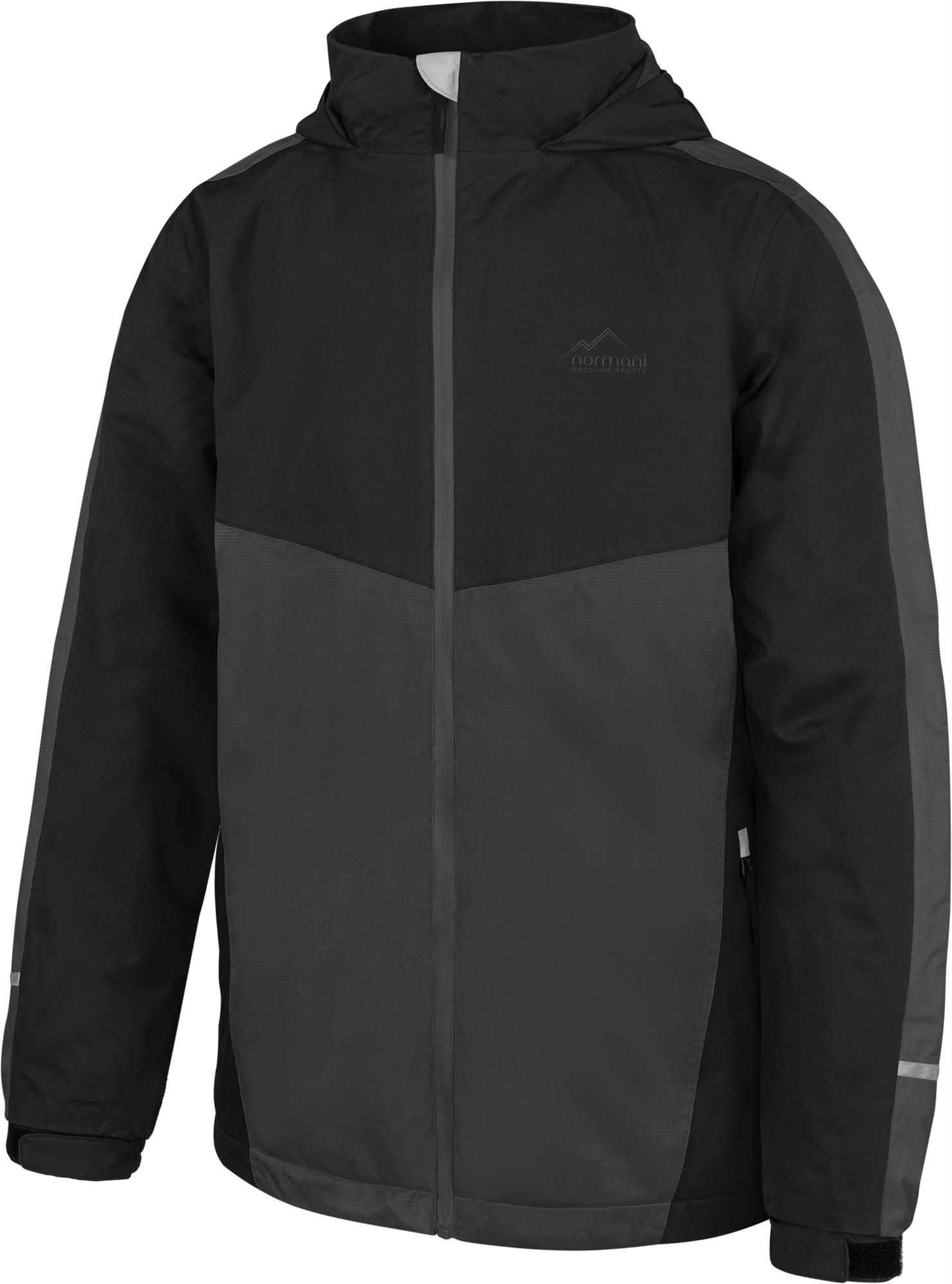 Kinder Regenjacke Wasserdichte Winterjacke mit Fleecefutter