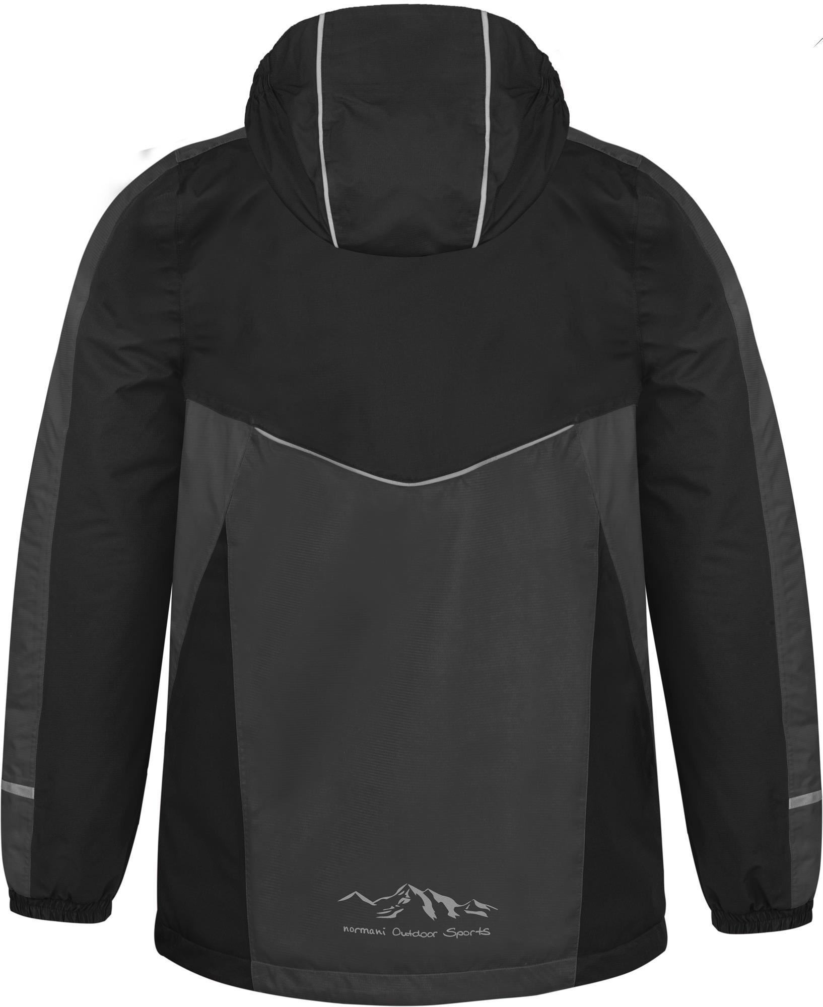 Kinder Regenjacke Wasserdichte Winterjacke mit Fleecefutter