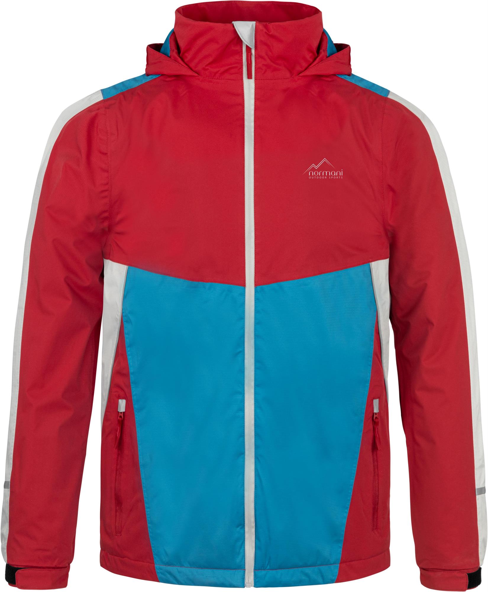 Kinder Regenjacke Wasserdichte Winterjacke mit Fleecefutter