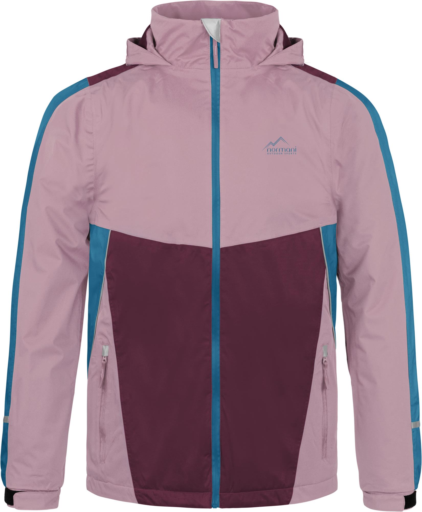Kinder Regenjacke Wasserdichte Winterjacke mit Fleecefutter