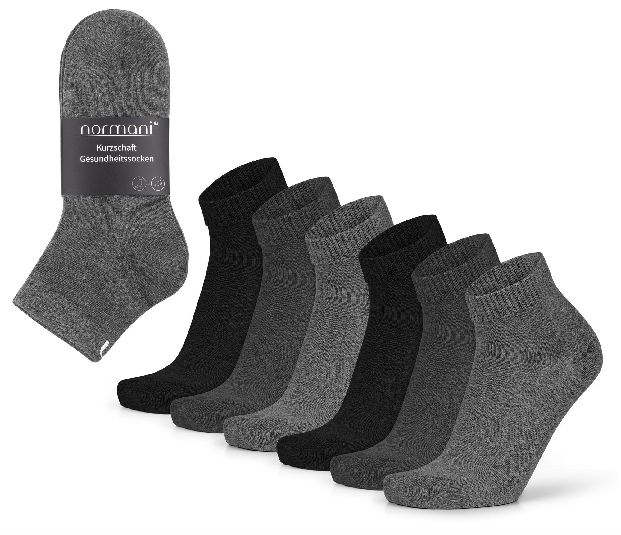 Kurzschaft Businesssocken 6 Paar Sommersocken Kurzsocken Gesundheitssocken - Bild 8 von 25