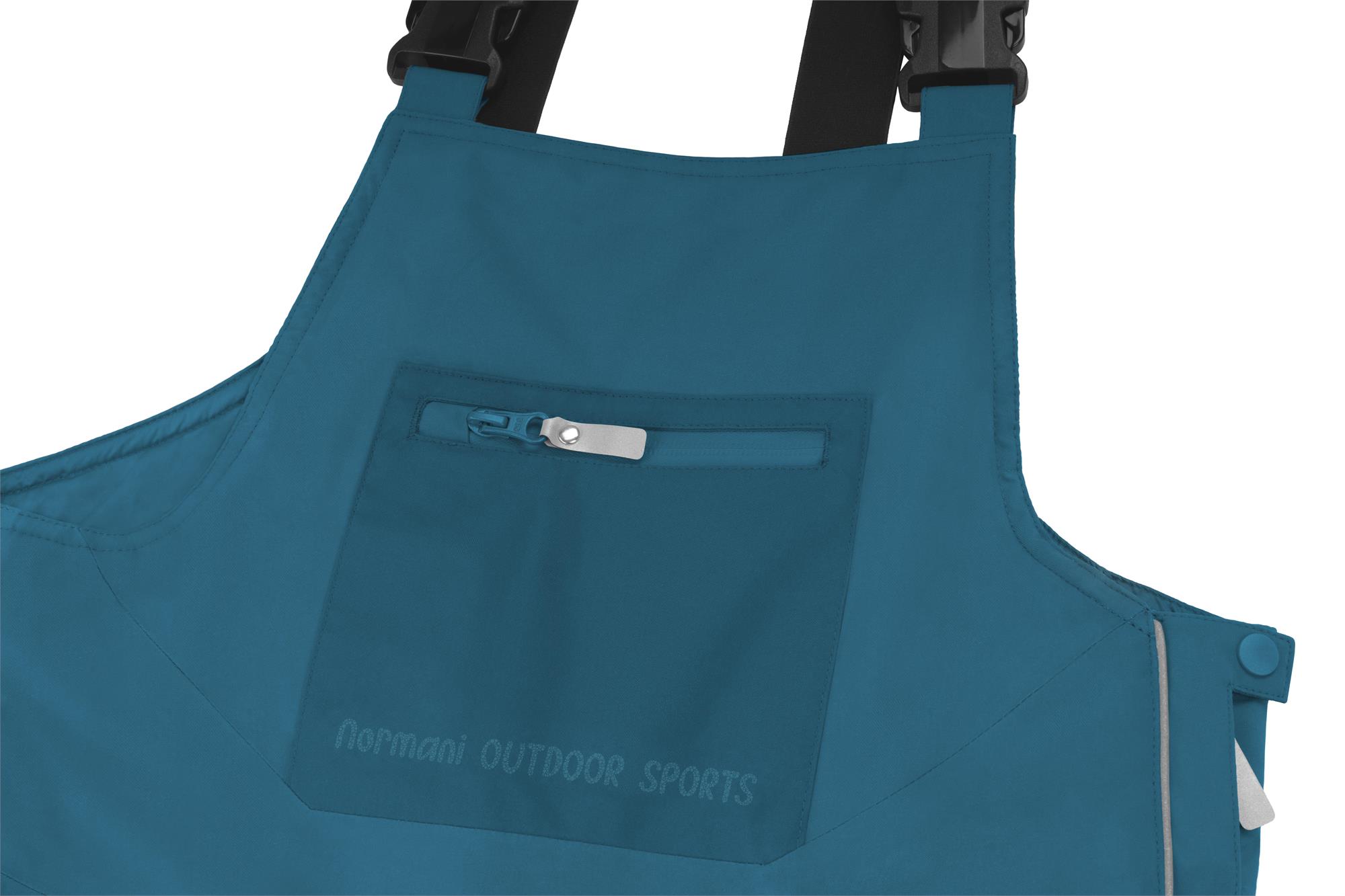 Kinder Winterhose - Wasserdichte Latzhose - gefütterte Skihose