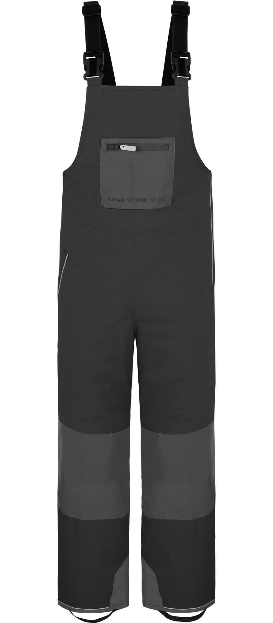 Kinder Winterhose - Wasserdichte Latzhose - gefütterte Skihose