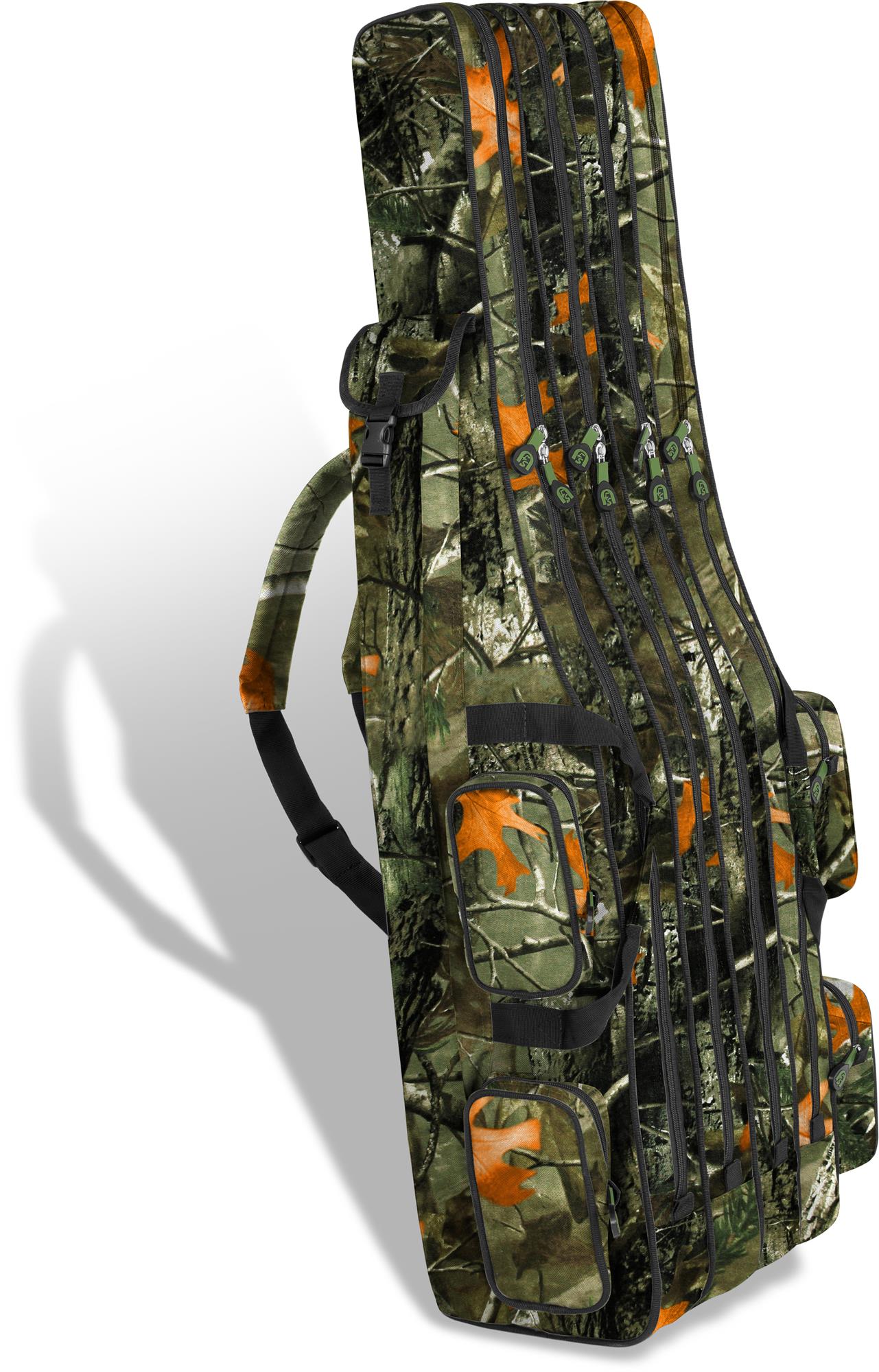 Rutentasche Angeltasche für 8 Ruten - Rutenfutteral Angelkoffer Angelrutentasche - Bild 50 von 91
