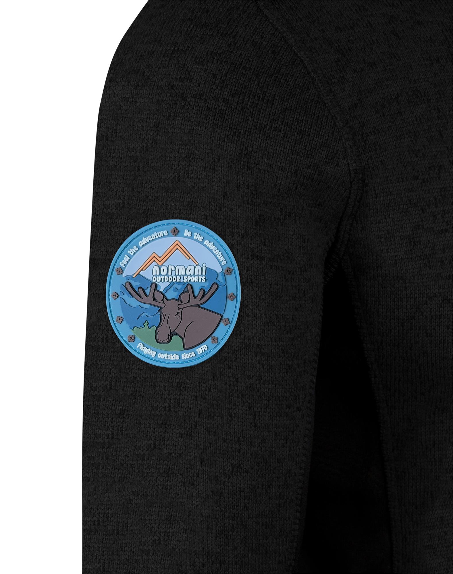 Kinder Strickjacke Fleecejacke Übergangsjacke Outdoorjacke für Junge und Mädchen