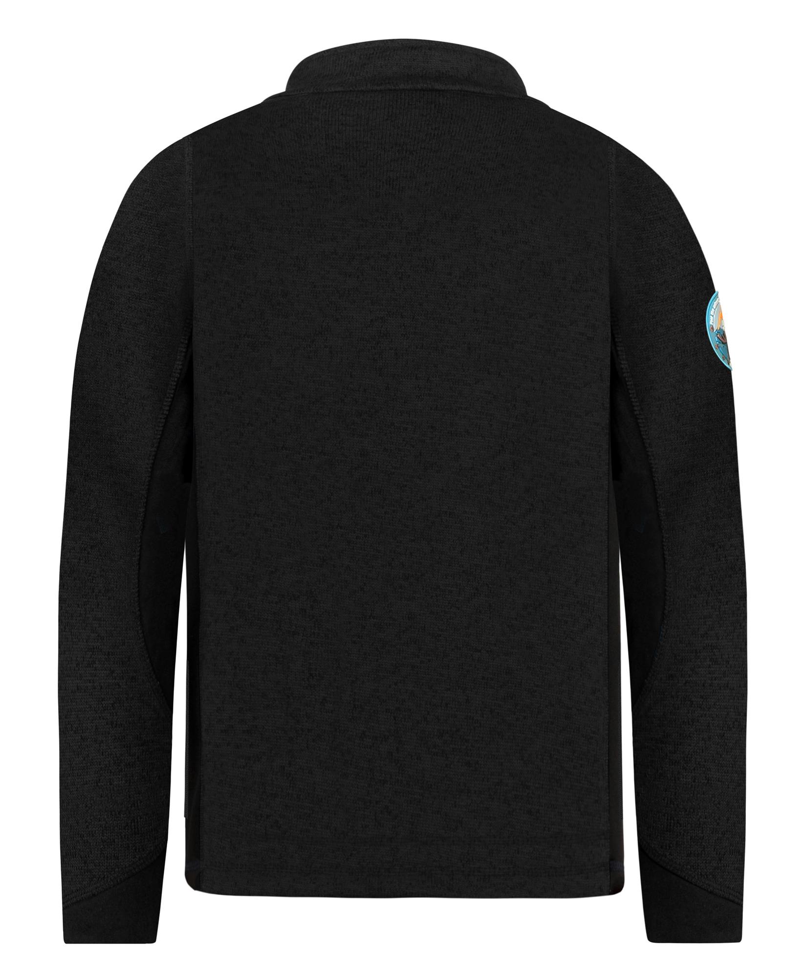 Kinder Strickjacke Fleecejacke Übergangsjacke Outdoorjacke für Junge und Mädchen