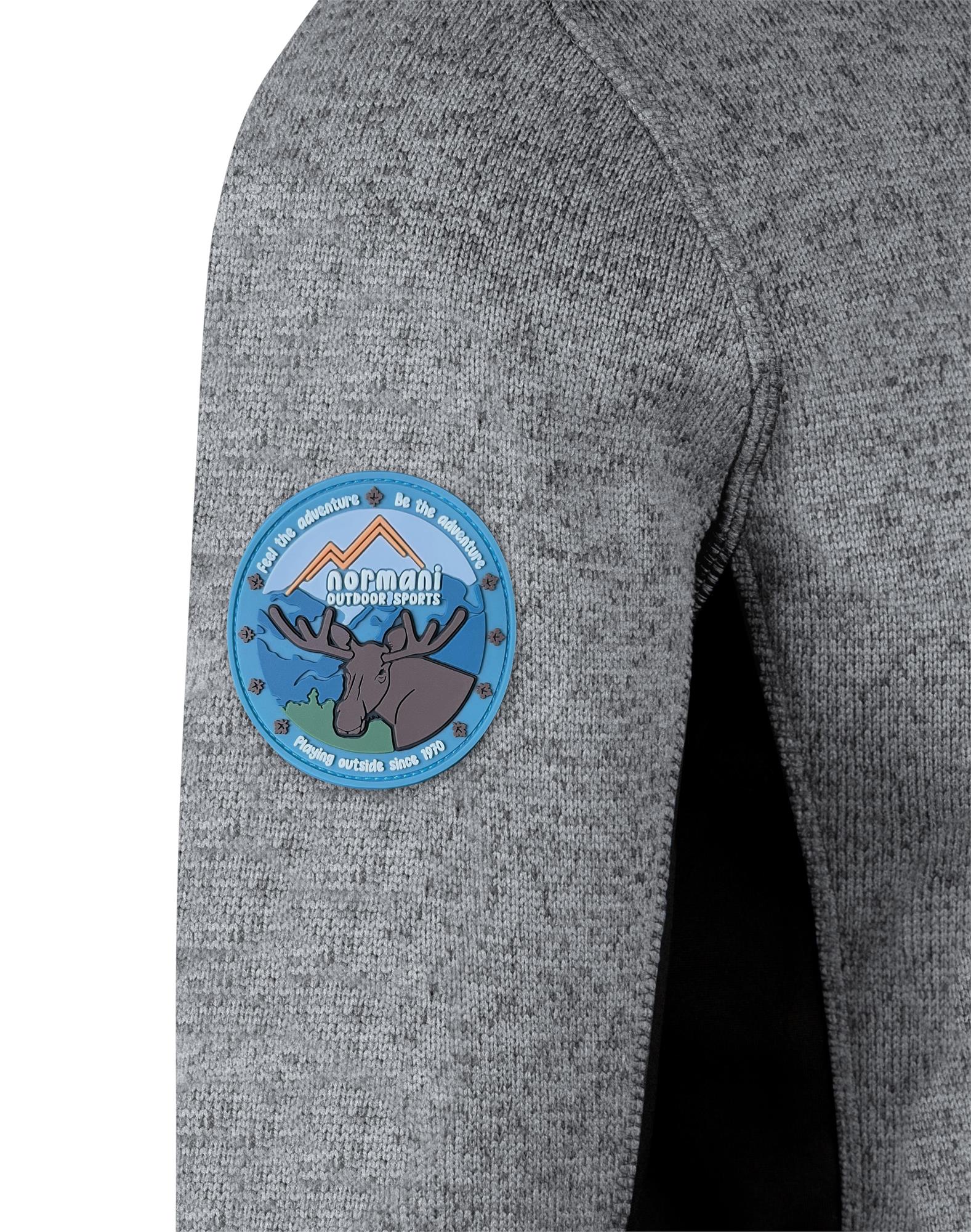Kinder Strickjacke Fleecejacke Übergangsjacke Outdoorjacke für Junge und Mädchen
