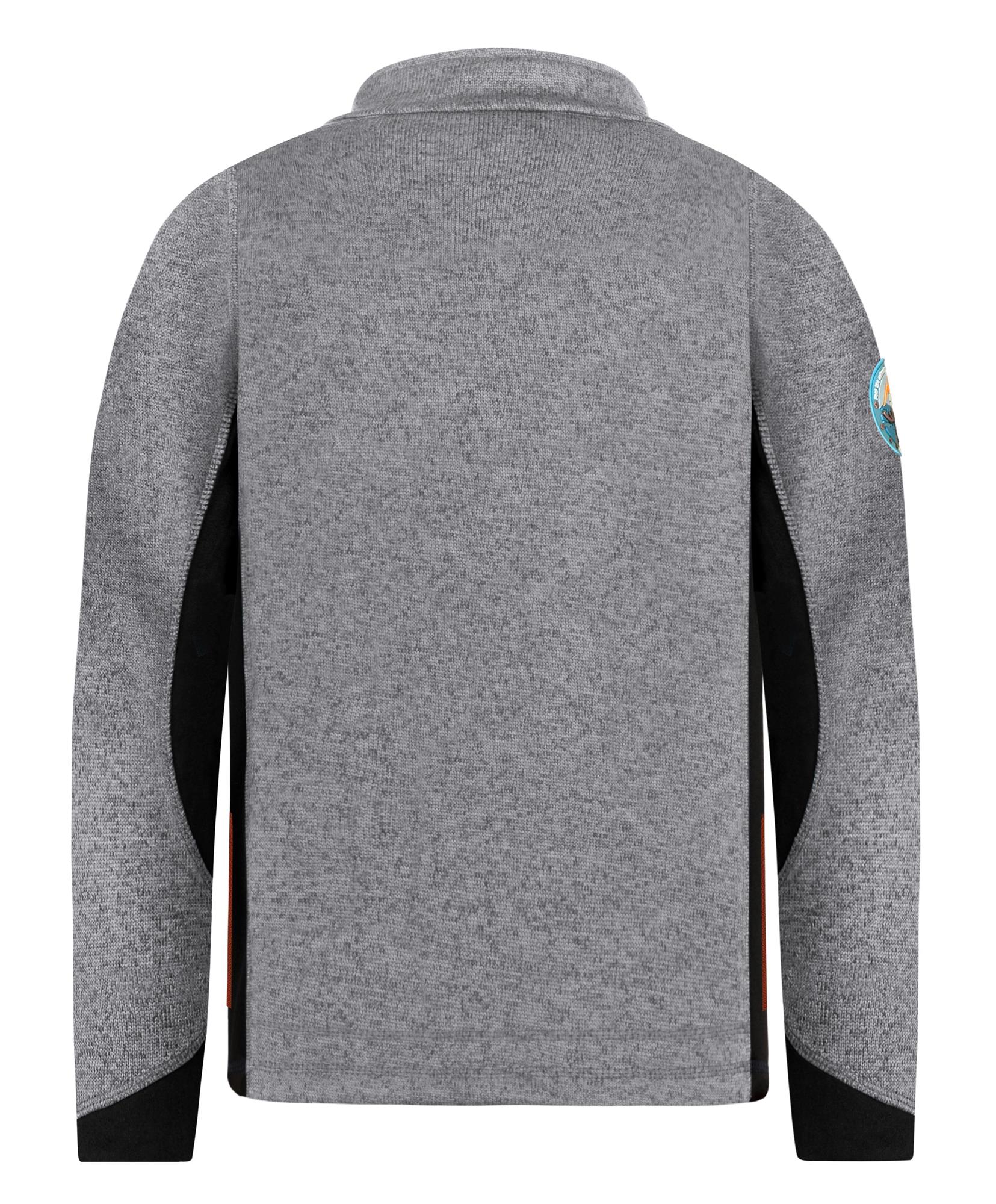 Kinder Strickjacke Fleecejacke Übergangsjacke Outdoorjacke für Junge und Mädchen