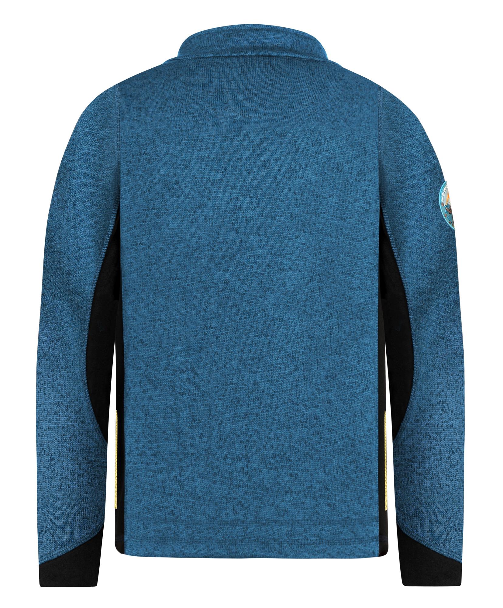 Kinder Strickjacke Fleecejacke Übergangsjacke Outdoorjacke für Junge und Mädchen