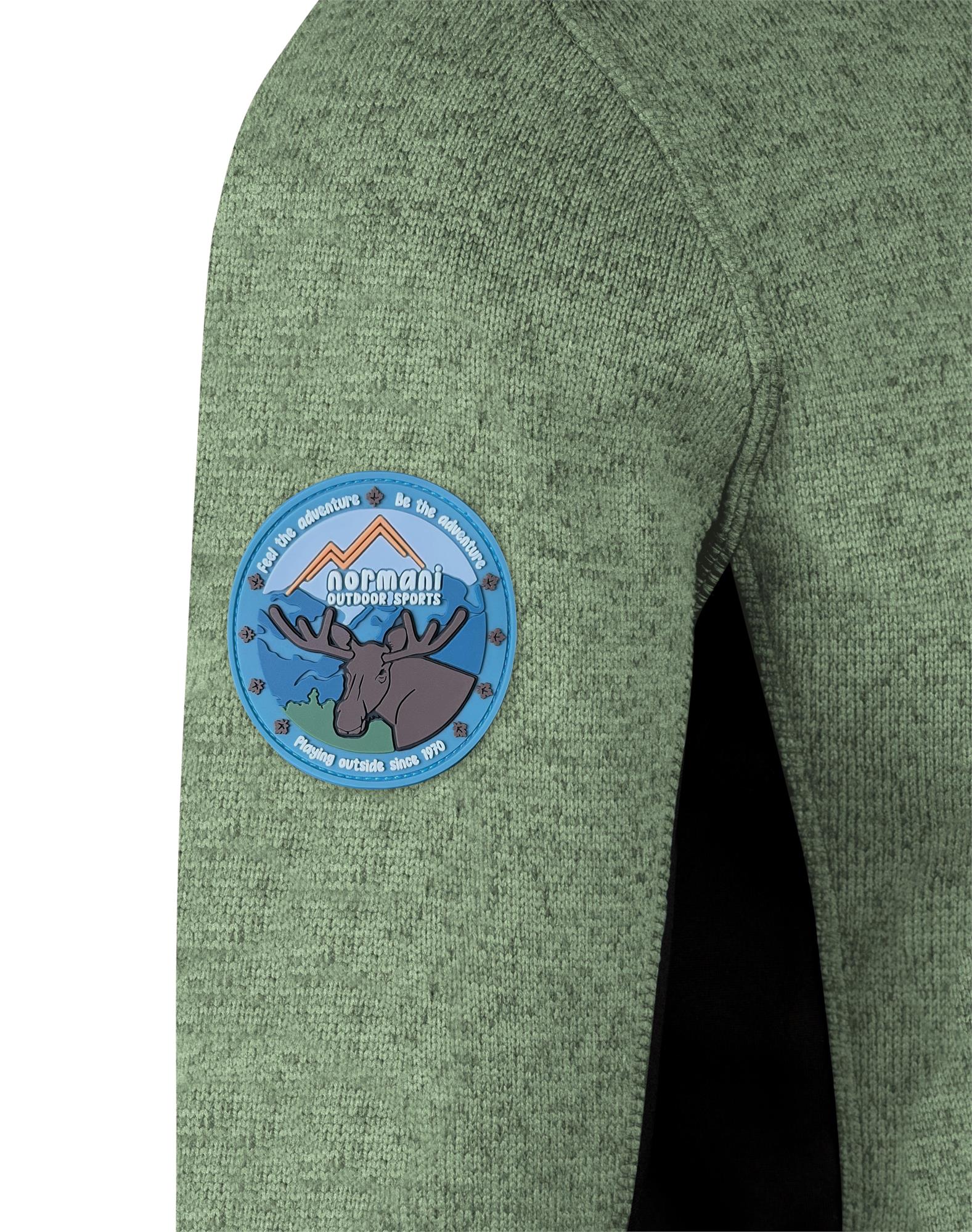 Kinder Strickjacke Fleecejacke Übergangsjacke Outdoorjacke für Junge und Mädchen