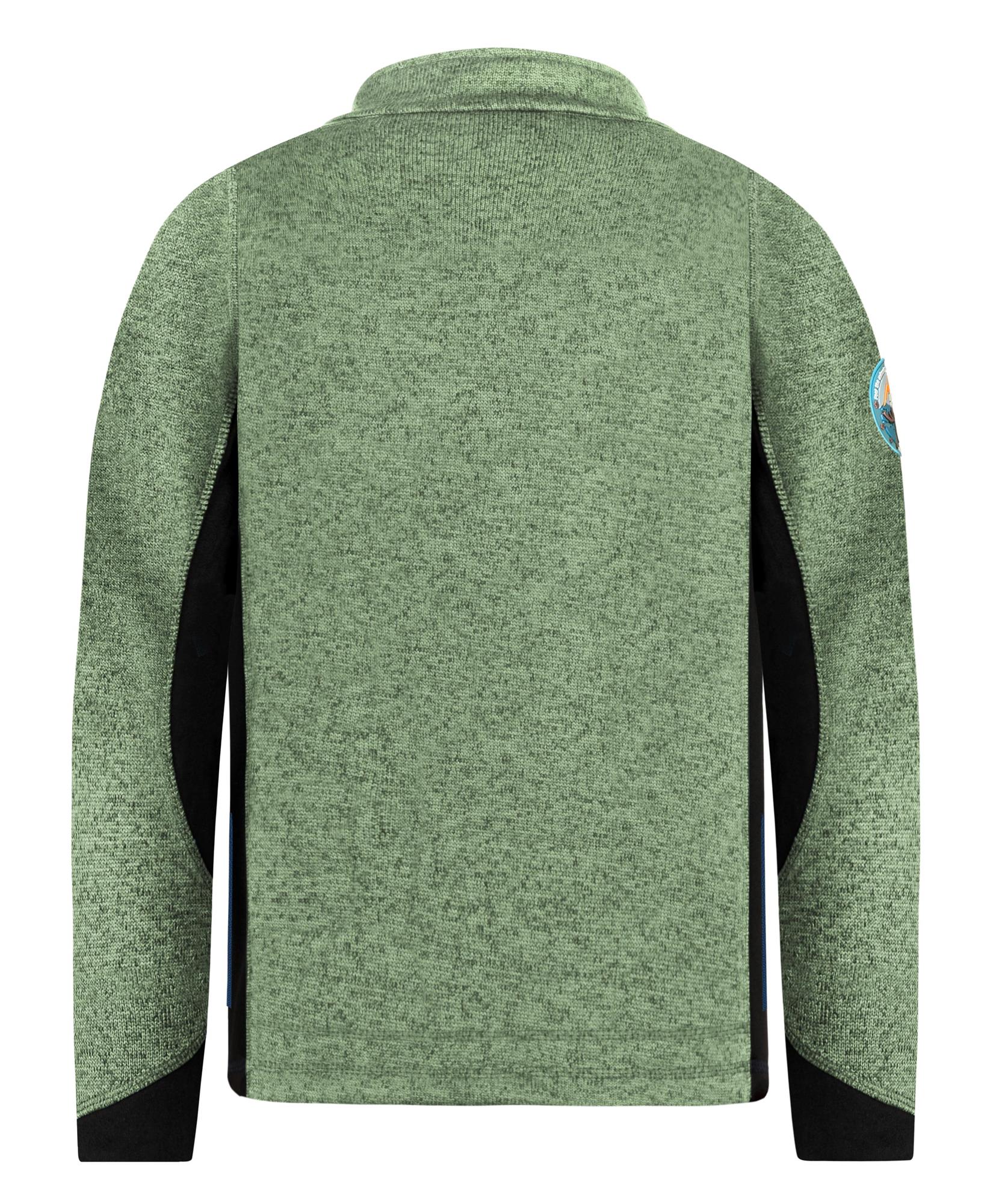 Kinder Strickjacke Fleecejacke Übergangsjacke Outdoorjacke für Junge und Mädchen