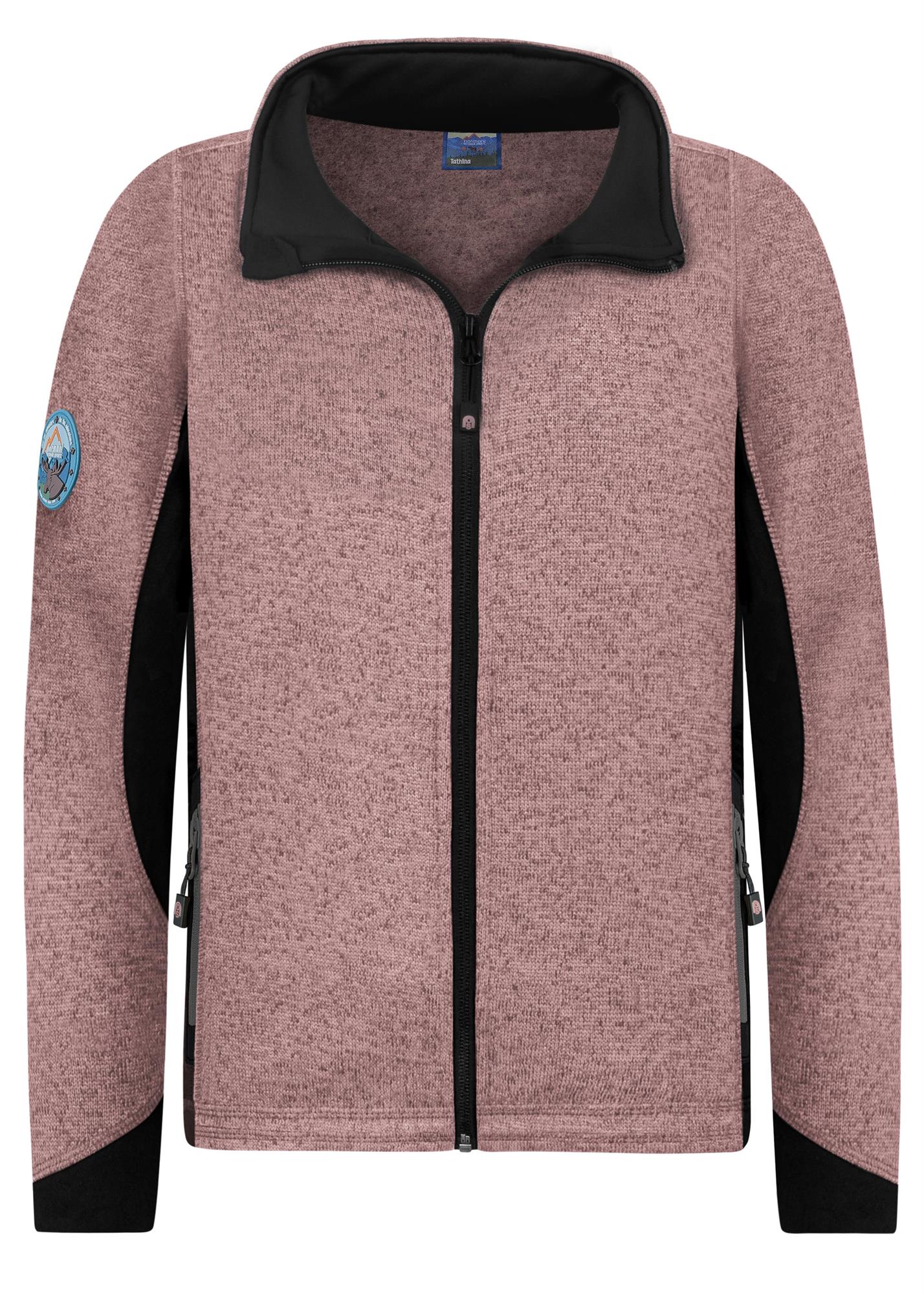 Kinder Strickjacke Fleecejacke Übergangsjacke Outdoorjacke für Junge und Mädchen