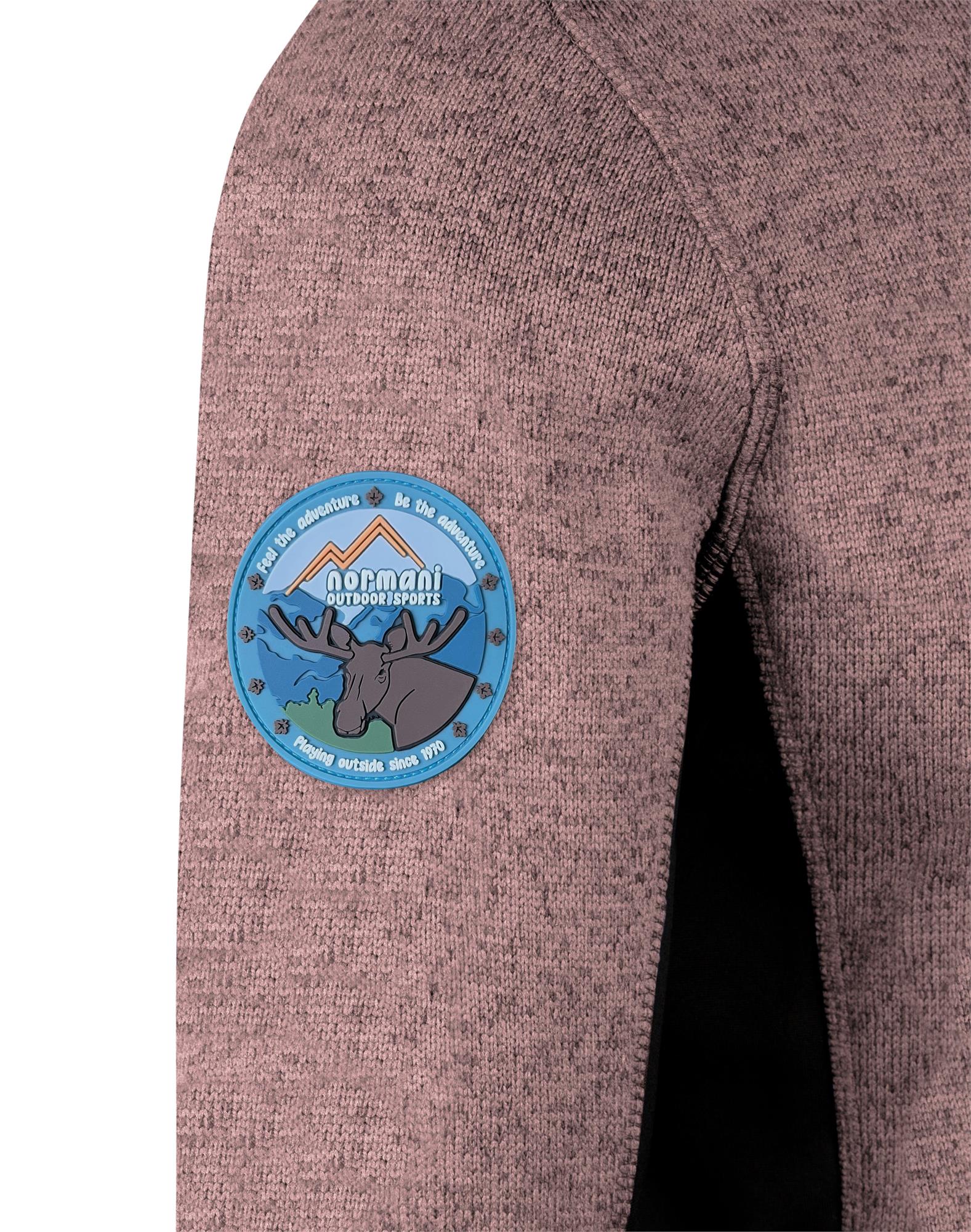 Kinder Strickjacke Fleecejacke Übergangsjacke Outdoorjacke für Junge und Mädchen