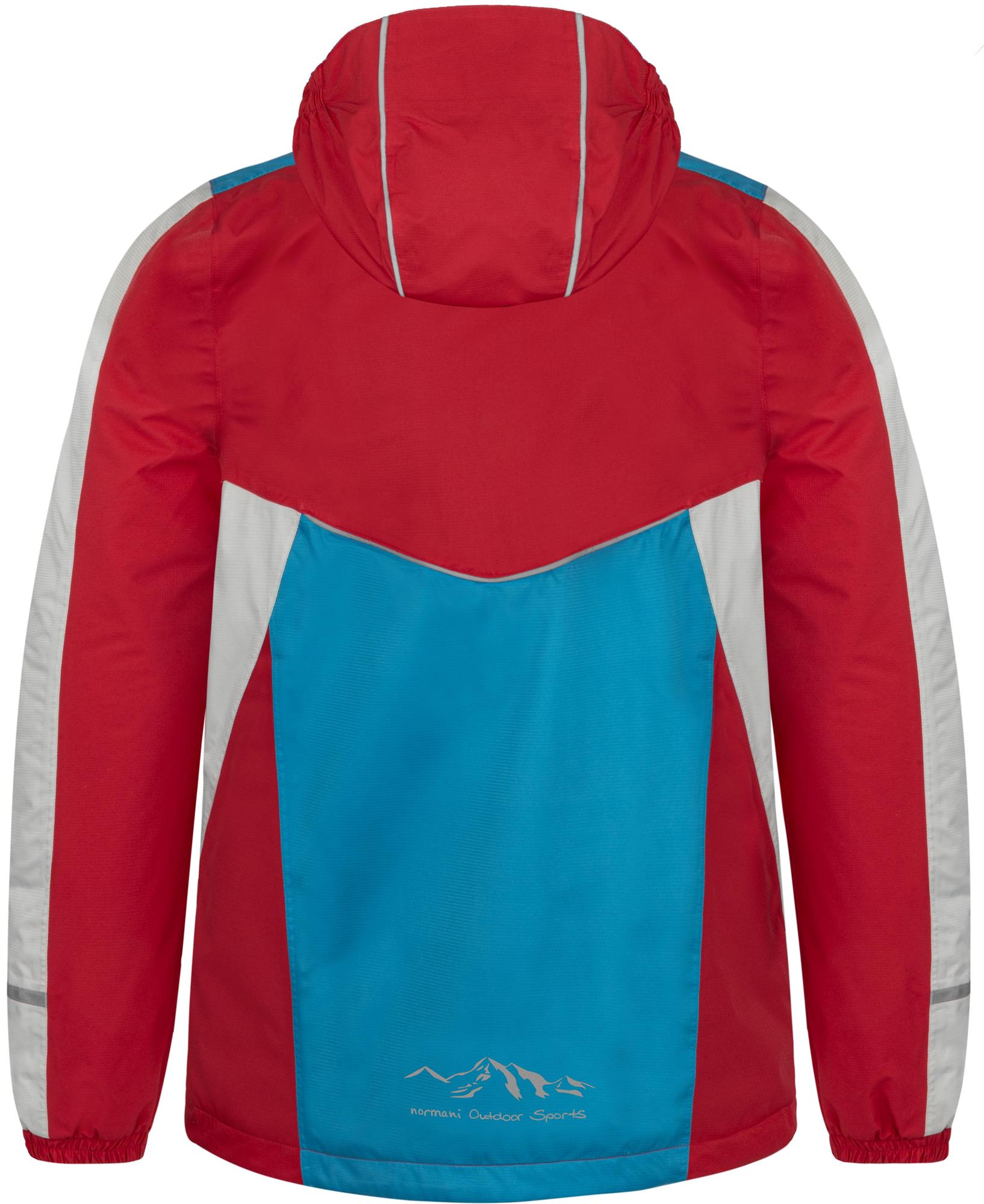 Kinder Regenjacke - Ungefütterte wasserdichte Outdoorjacke Sommerjacke mi Kapuze