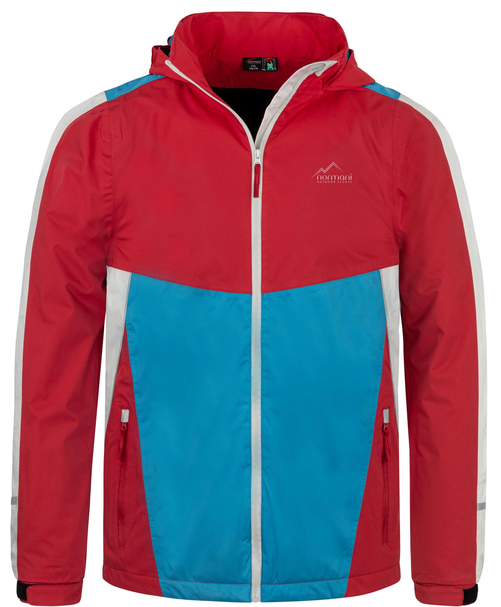 Kinder Regenjacke - Ungefütterte wasserdichte Outdoorjacke Sommerjacke mi Kapuze